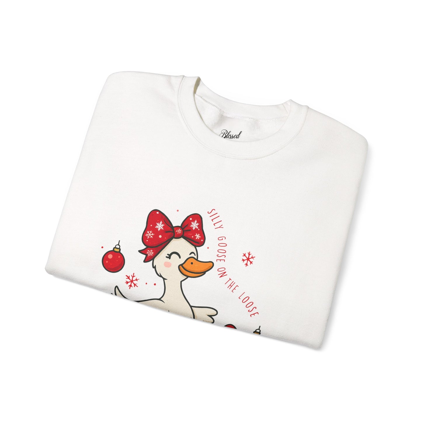 Sweatshirt - Silly Goose on the Loose Print