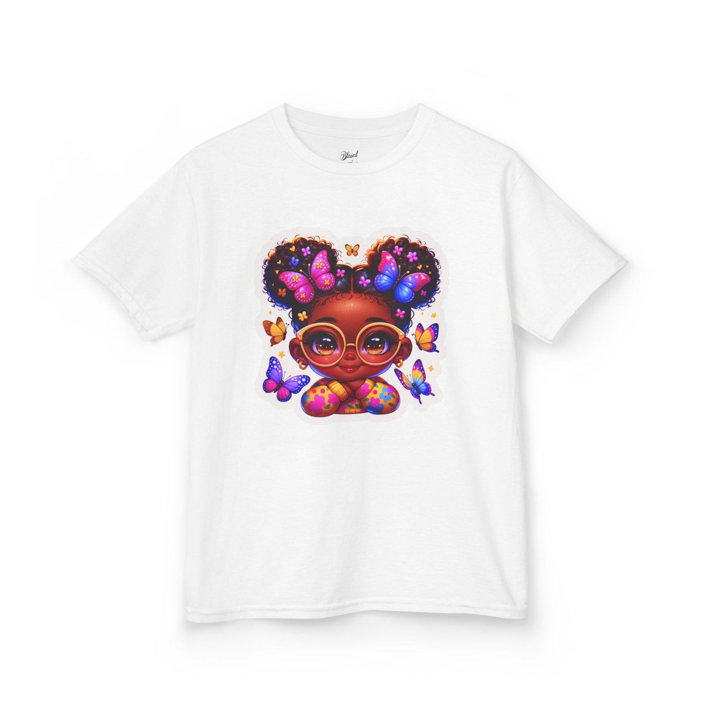 Kids Tee - Glow Girl: Sweet, Smart & Sparkly Design
