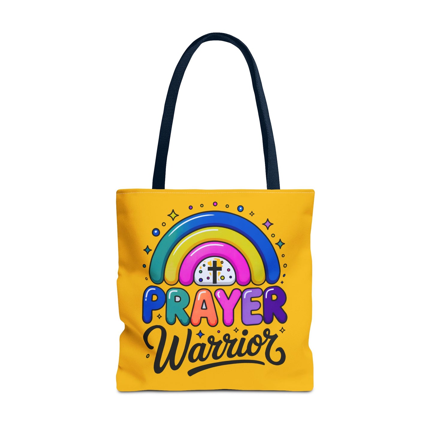 Prayer Warrior Tote Bag - Christian Religious Faith Spiritual Gift