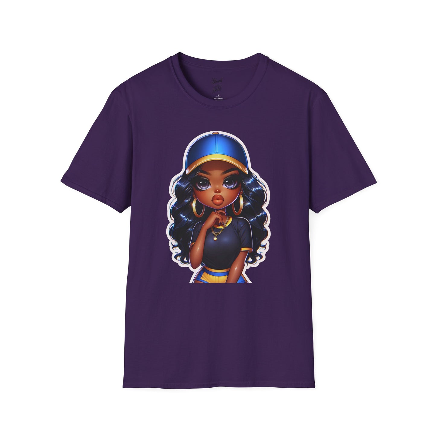 Graphic Tee: Bold & Beautiful Game Ready Glow Unisex Softstyle T-Shirt