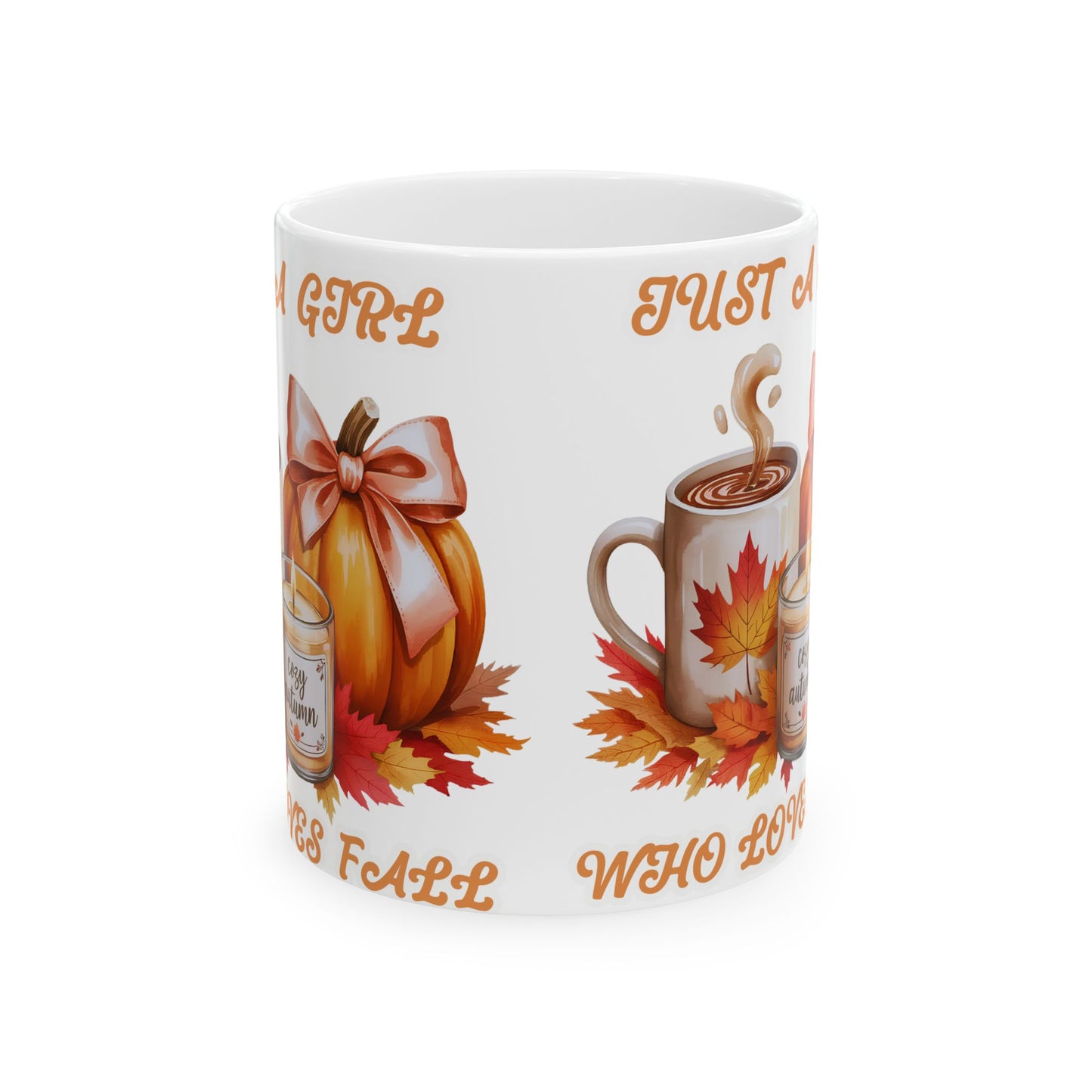 Mug Just a Girl Who Loves Fall 11oz/15oz