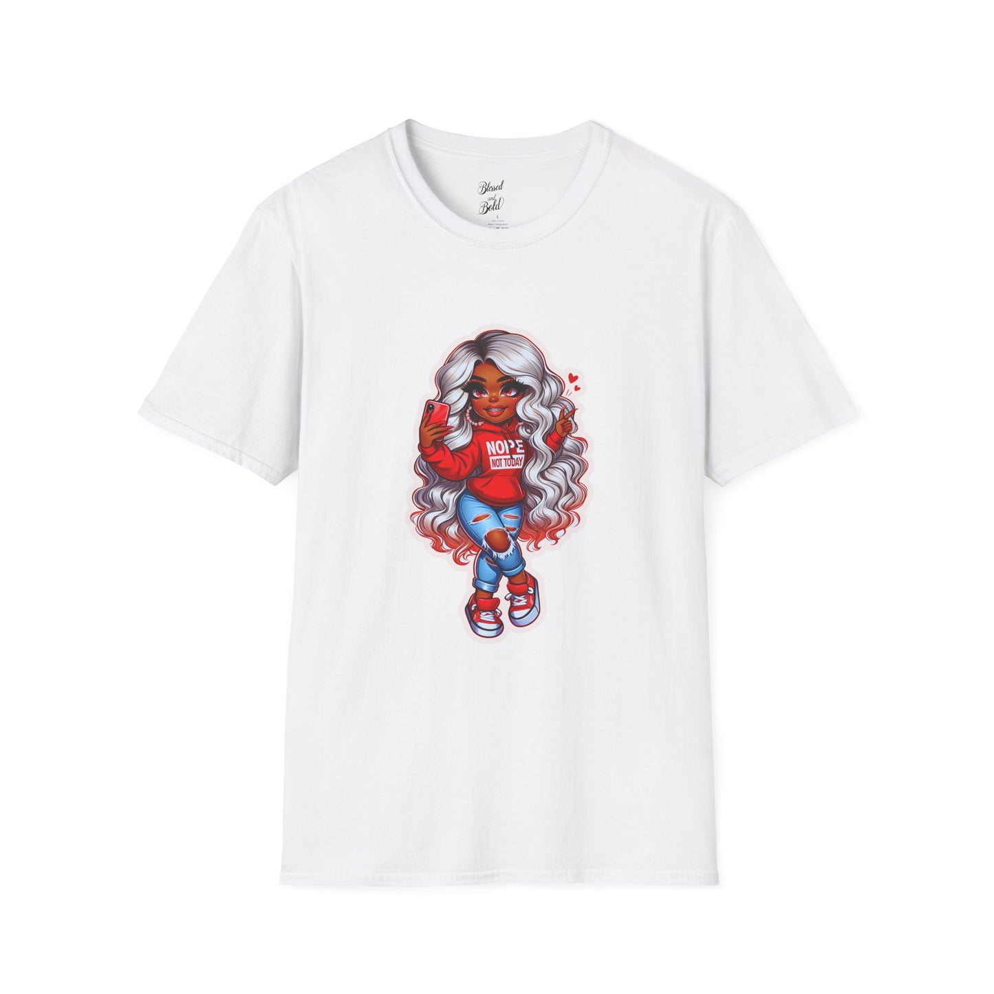 Graphic Tee - 'Nope Not Today' Design