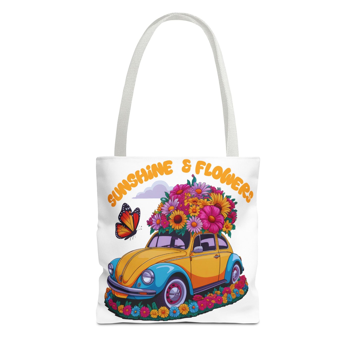Sunshine & Flowers Tote Bag