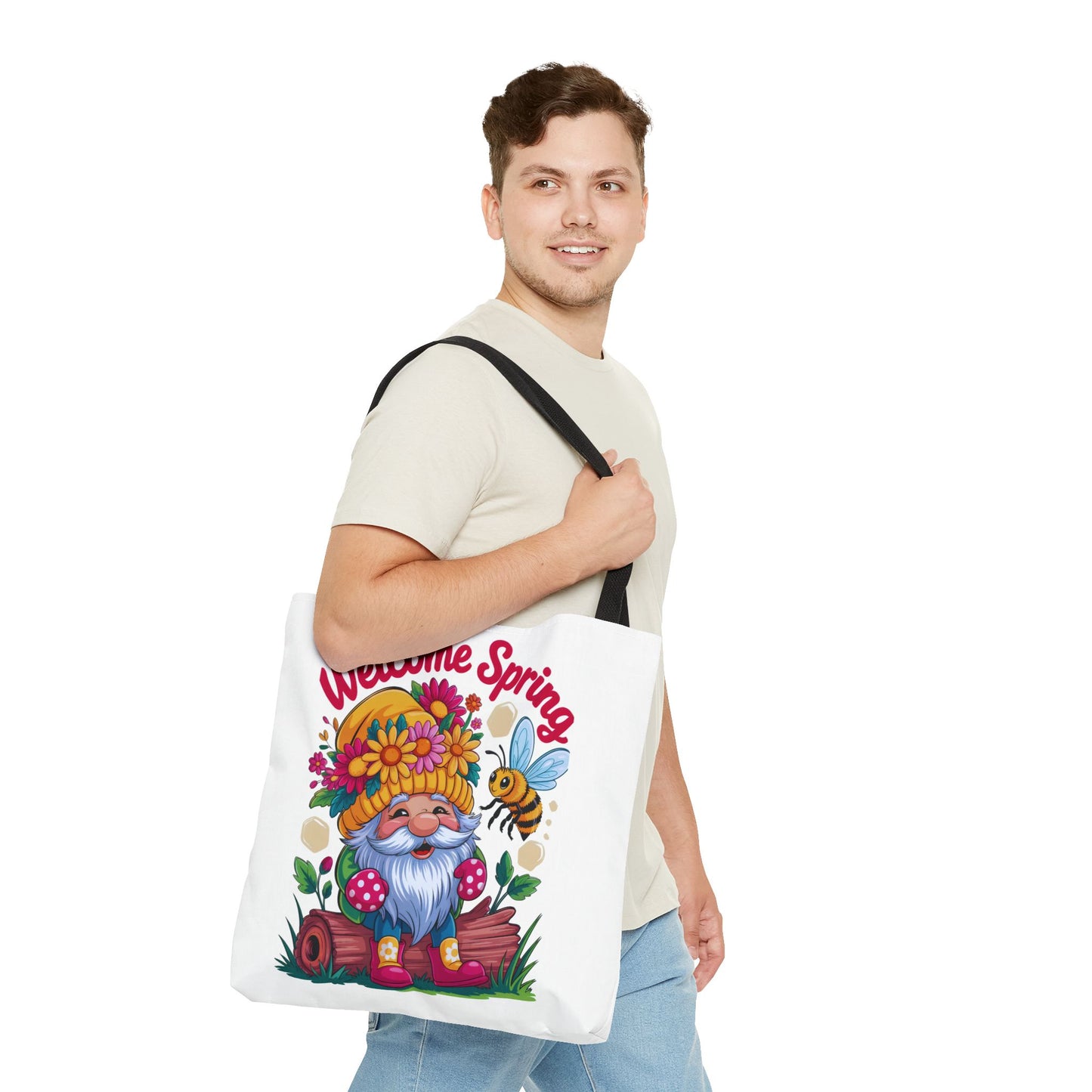 Spring Welcome Tote Bag