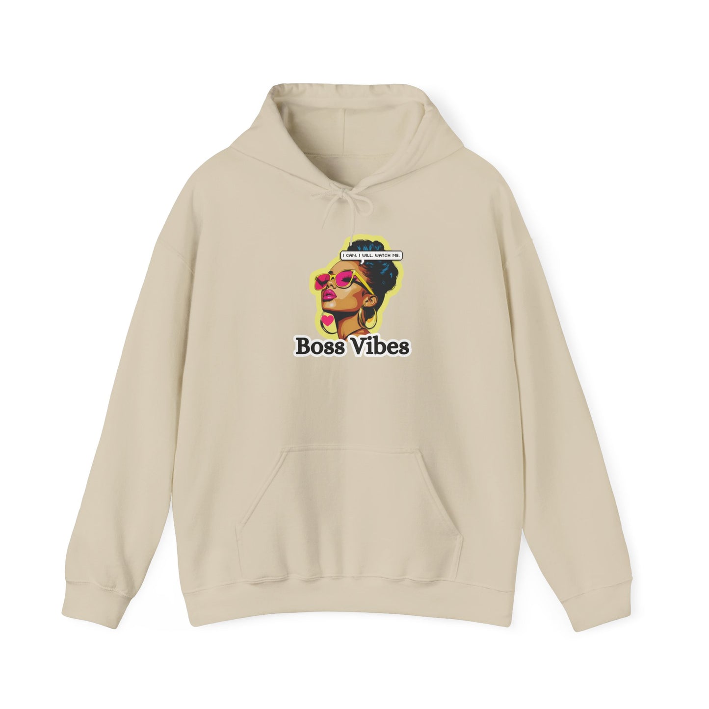 Boss Vibes  Heavy Hooded Sweatshirt