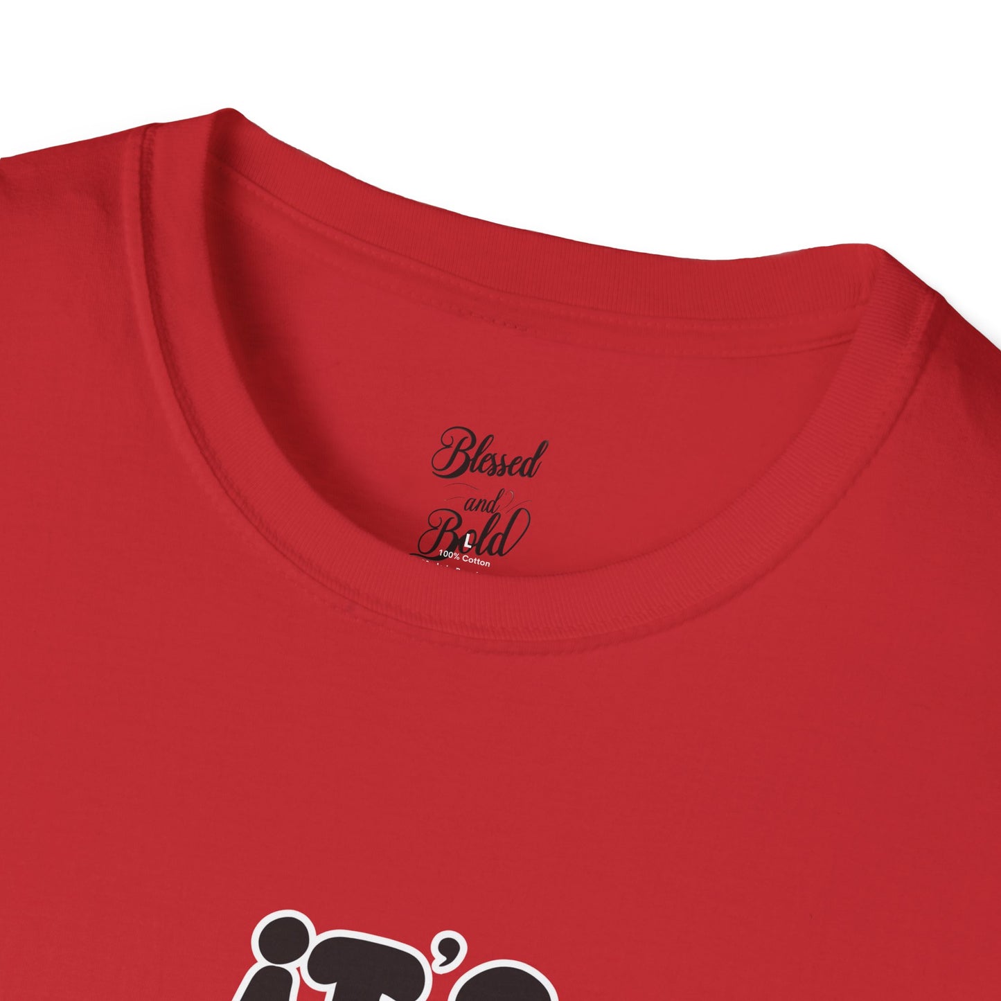 Christian Unisex T-Shirt - 'It's Never Luck, It's Always God'