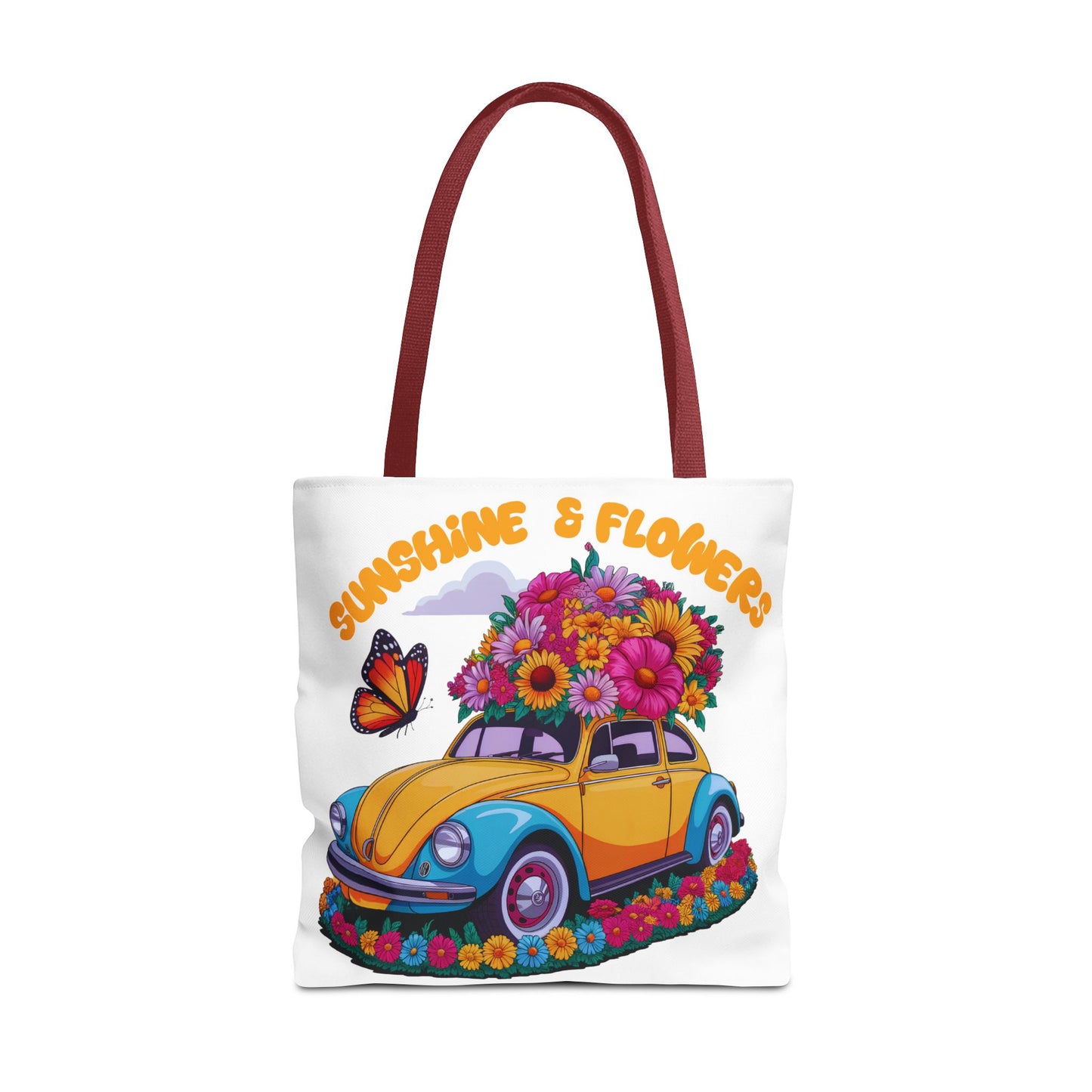 Sunshine & Flowers Tote Bag