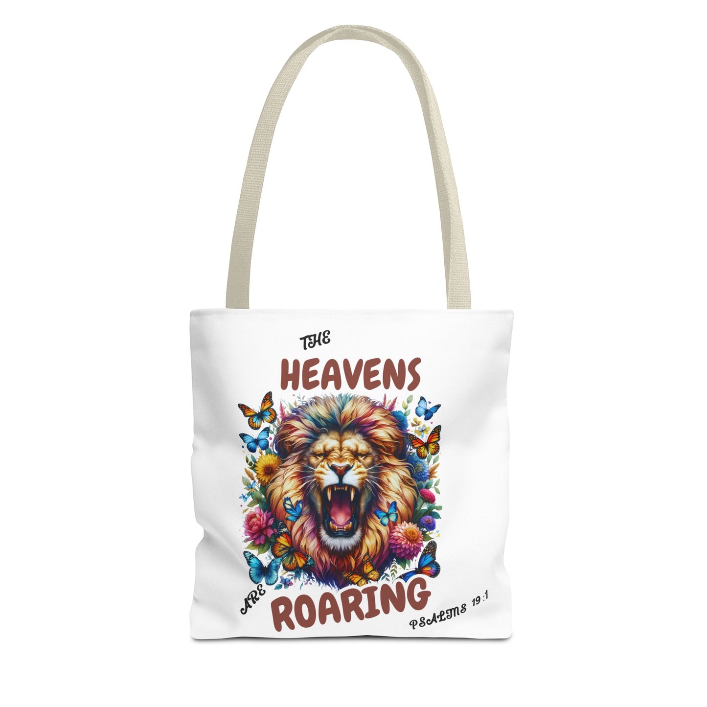 Tote Bag - The Heavens Are Roaring Design