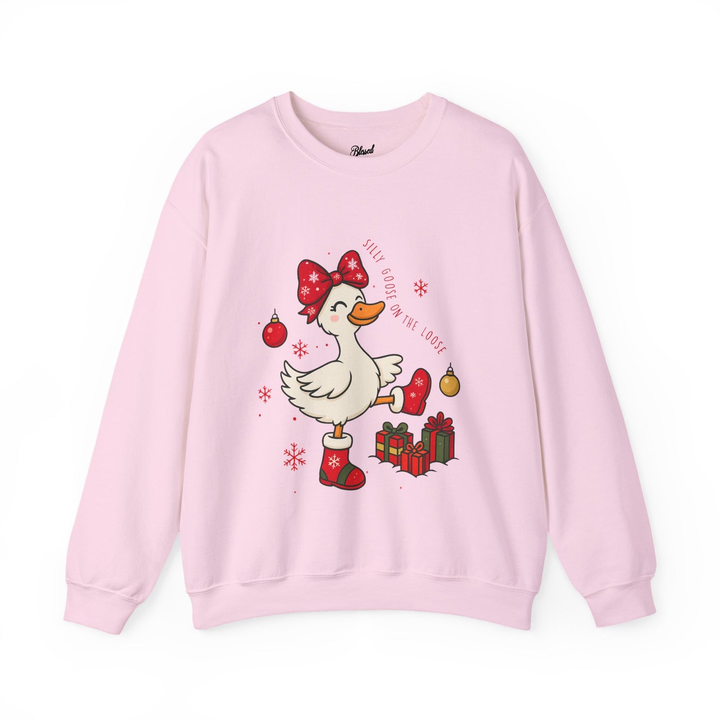 Sweatshirt - Silly Goose on the Loose Print