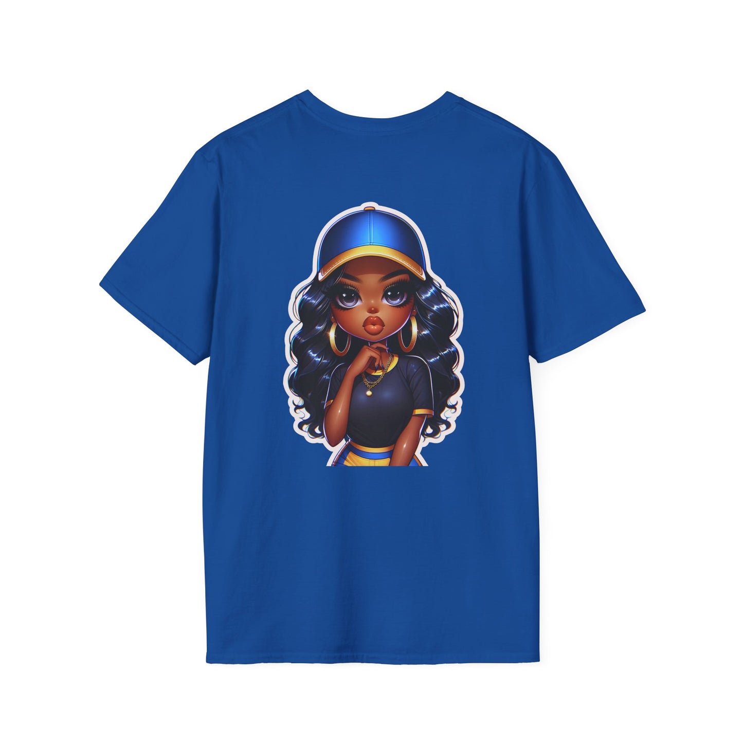 Graphic Tee: Bold & Beautiful Game Ready Glow Unisex Softstyle T-Shirt