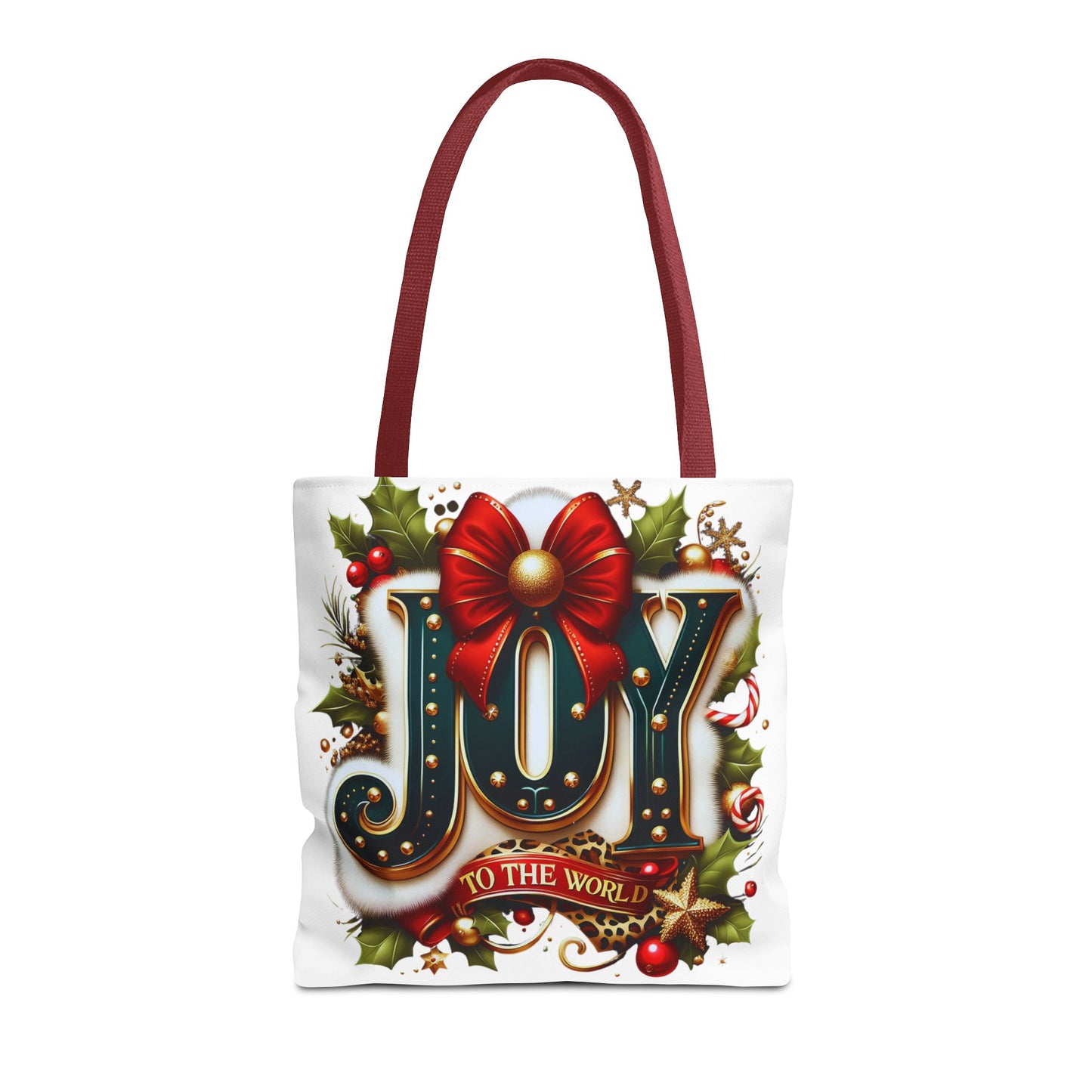 Tote Bag - Joy to the World Holiday Carryall