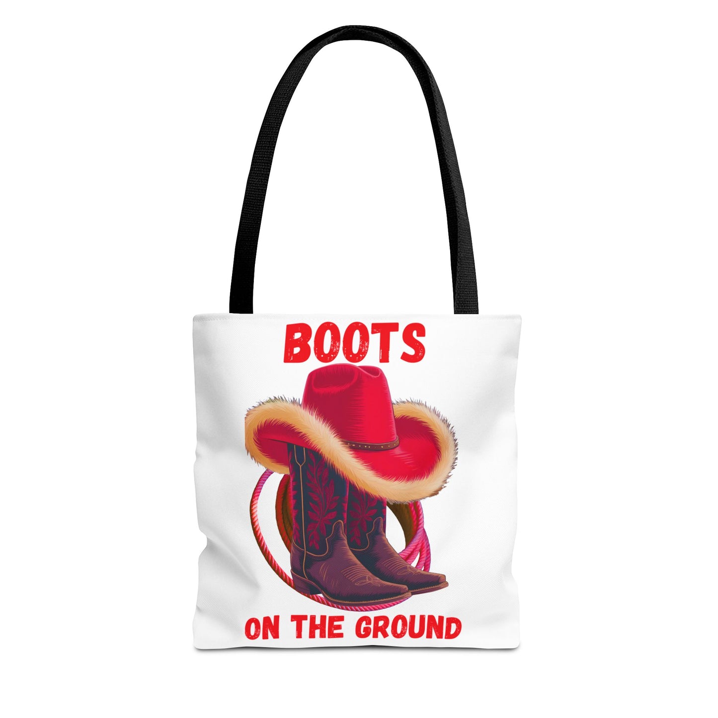 Boots on the Ground Tote Bag