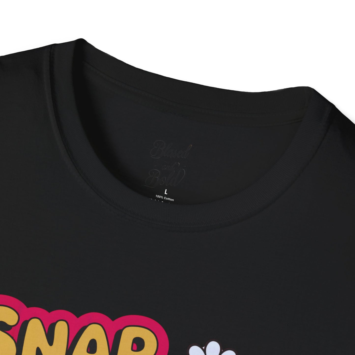 Unisex T-Shirt Snap That Bag Design