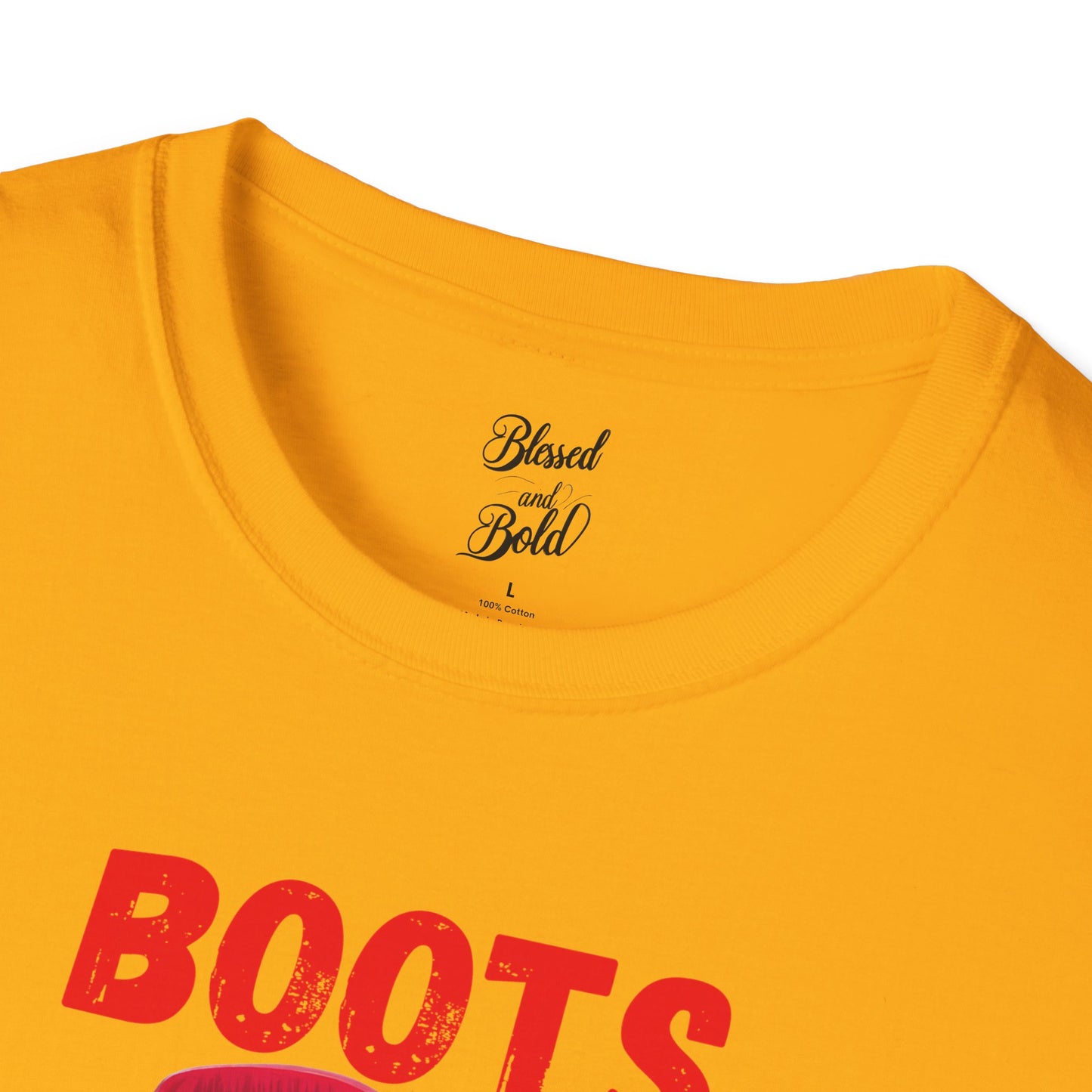 Unisex T-Shirt - BOOTS ON THE GROUND Design