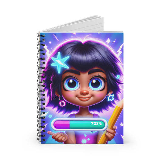 Spiral Notebook - Loading Genius Mode Ruled Line Journal