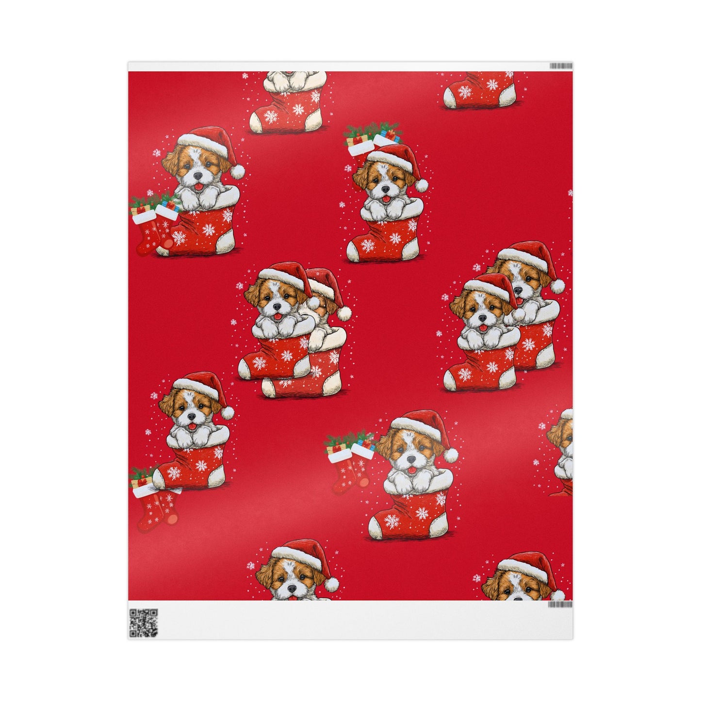 Wrapping Papers - Stocking Full of Puppy Love