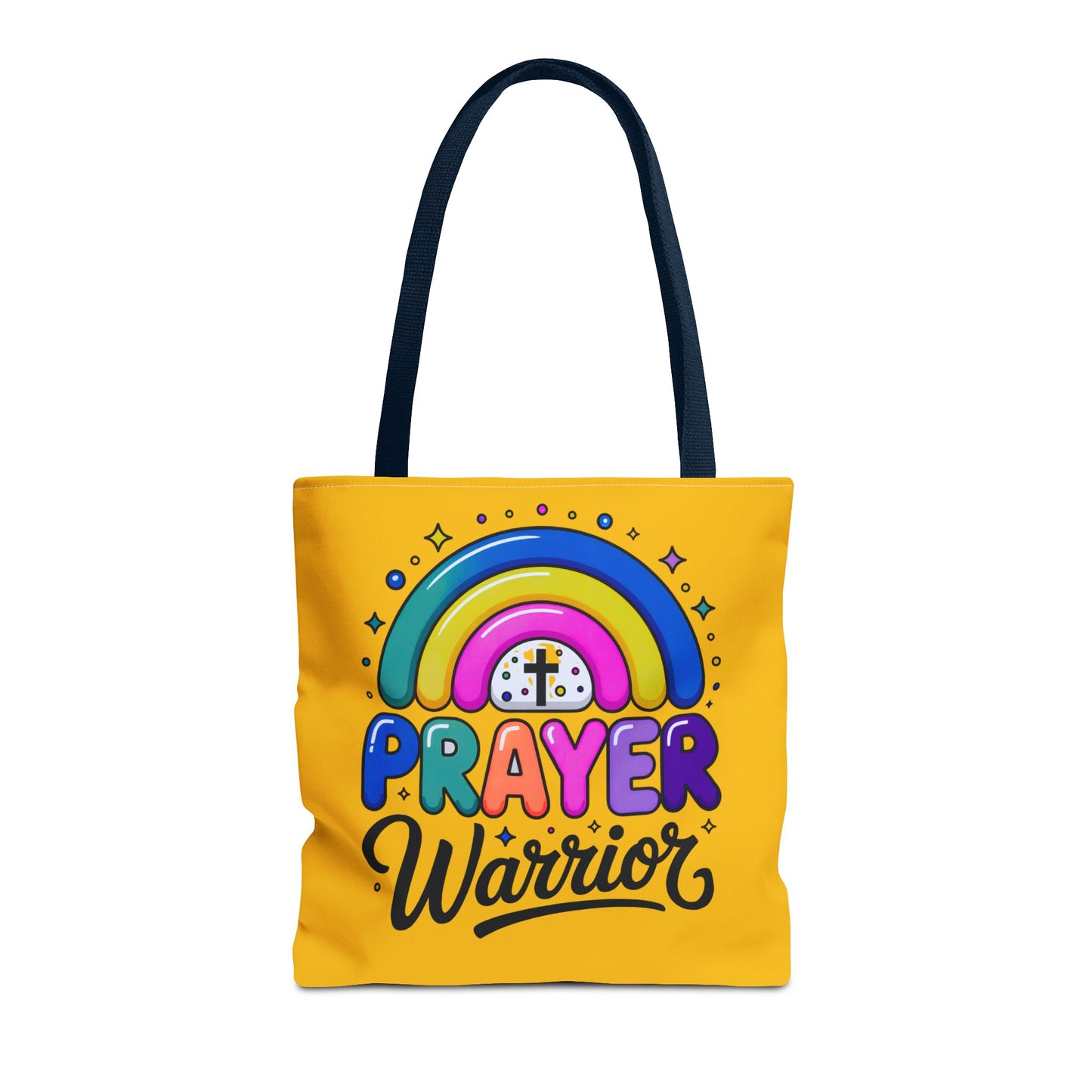 Prayer Warrior Tote Bag - Christian Religious Faith Spiritual Gift