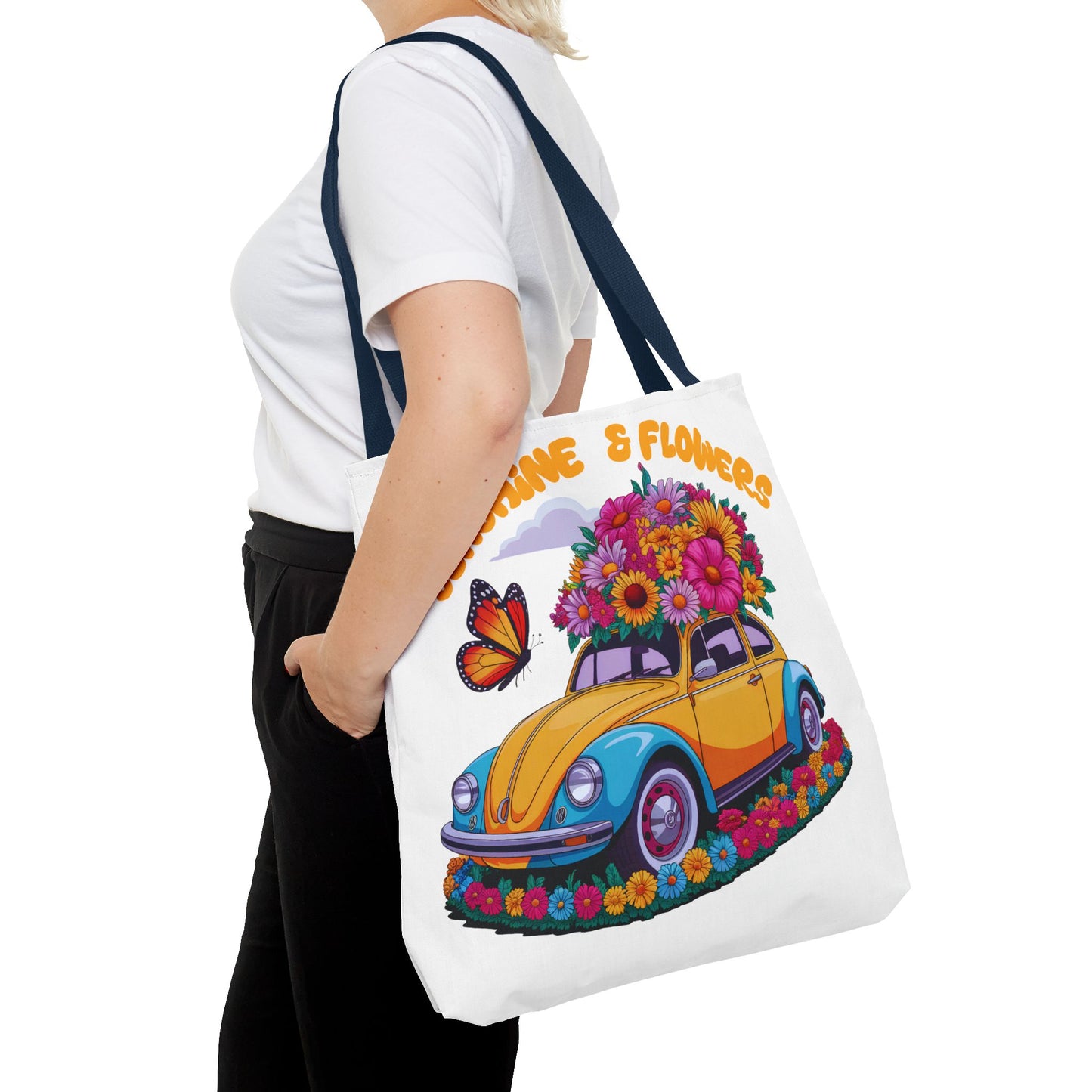 Sunshine & Flowers Tote Bag