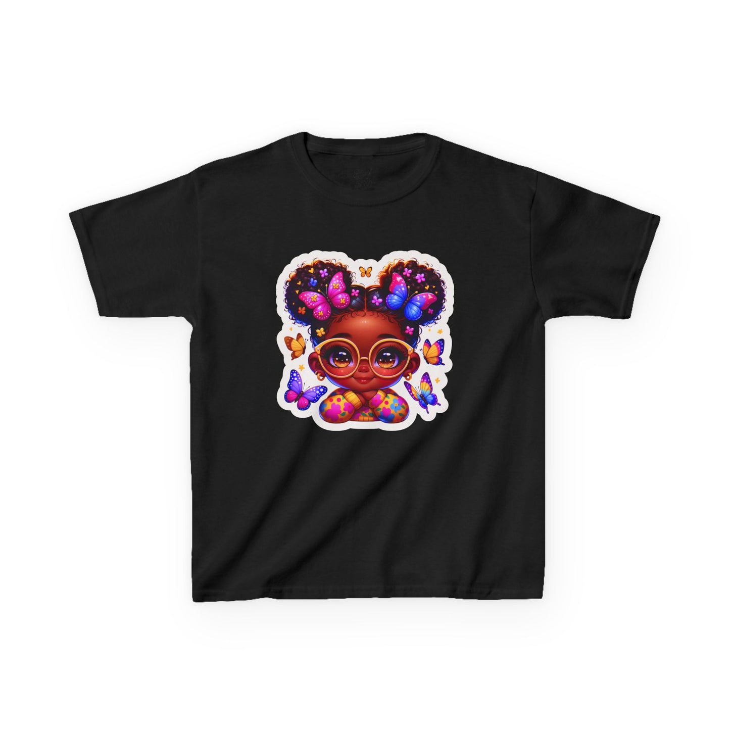 Kids Tee - Glow Girl: Sweet, Smart & Sparkly Design