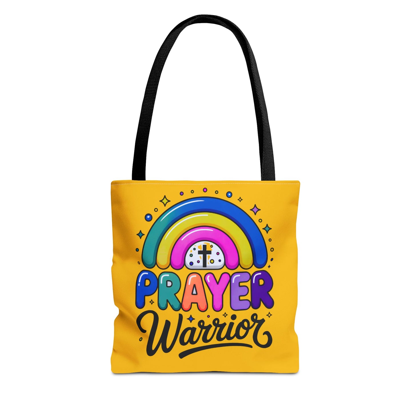 Prayer Warrior Tote Bag - Christian Religious Faith Spiritual Gift