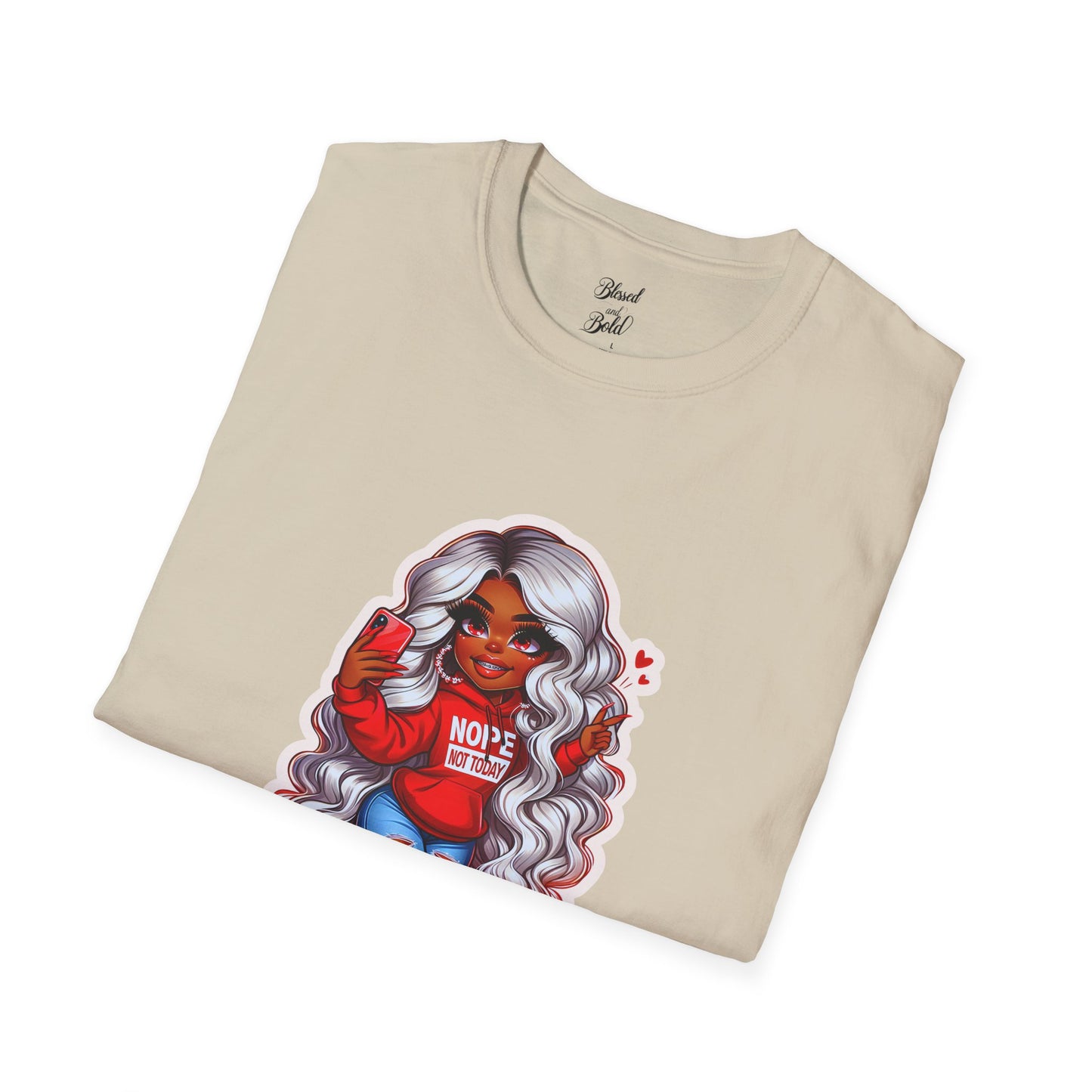 Graphic Tee - 'Nope Not Today' Design