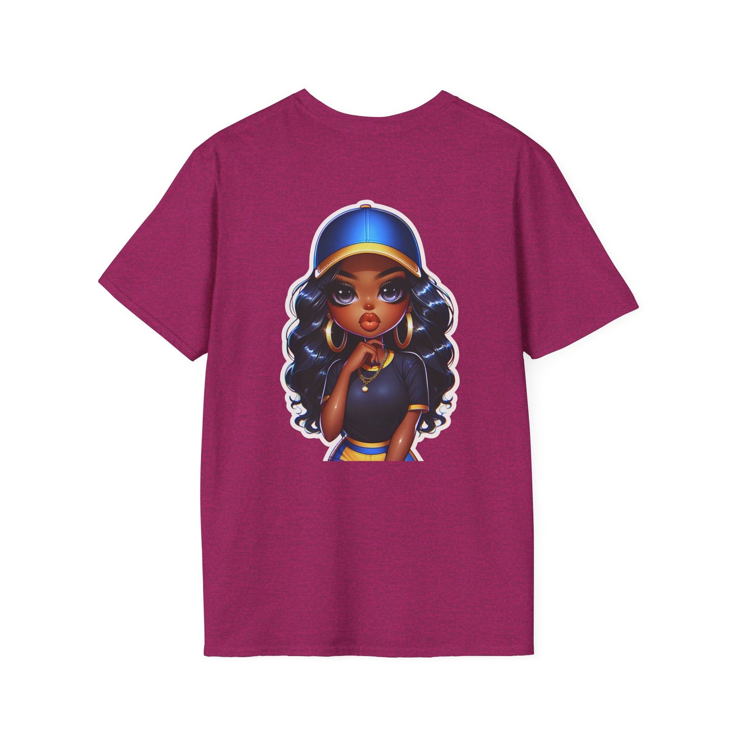Graphic Tee: Bold & Beautiful Game Ready Glow Unisex Softstyle T-Shirt