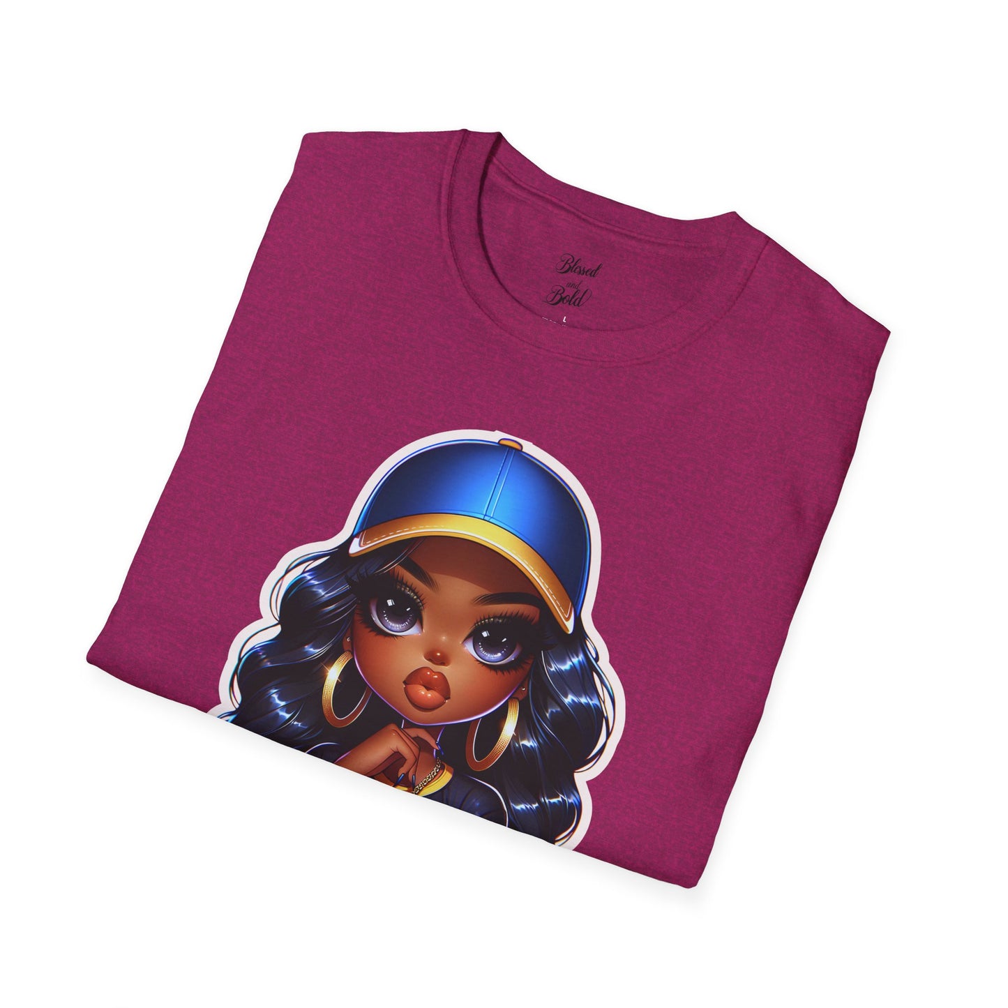 Graphic Tee: Bold & Beautiful Game Ready Glow Unisex Softstyle T-Shirt