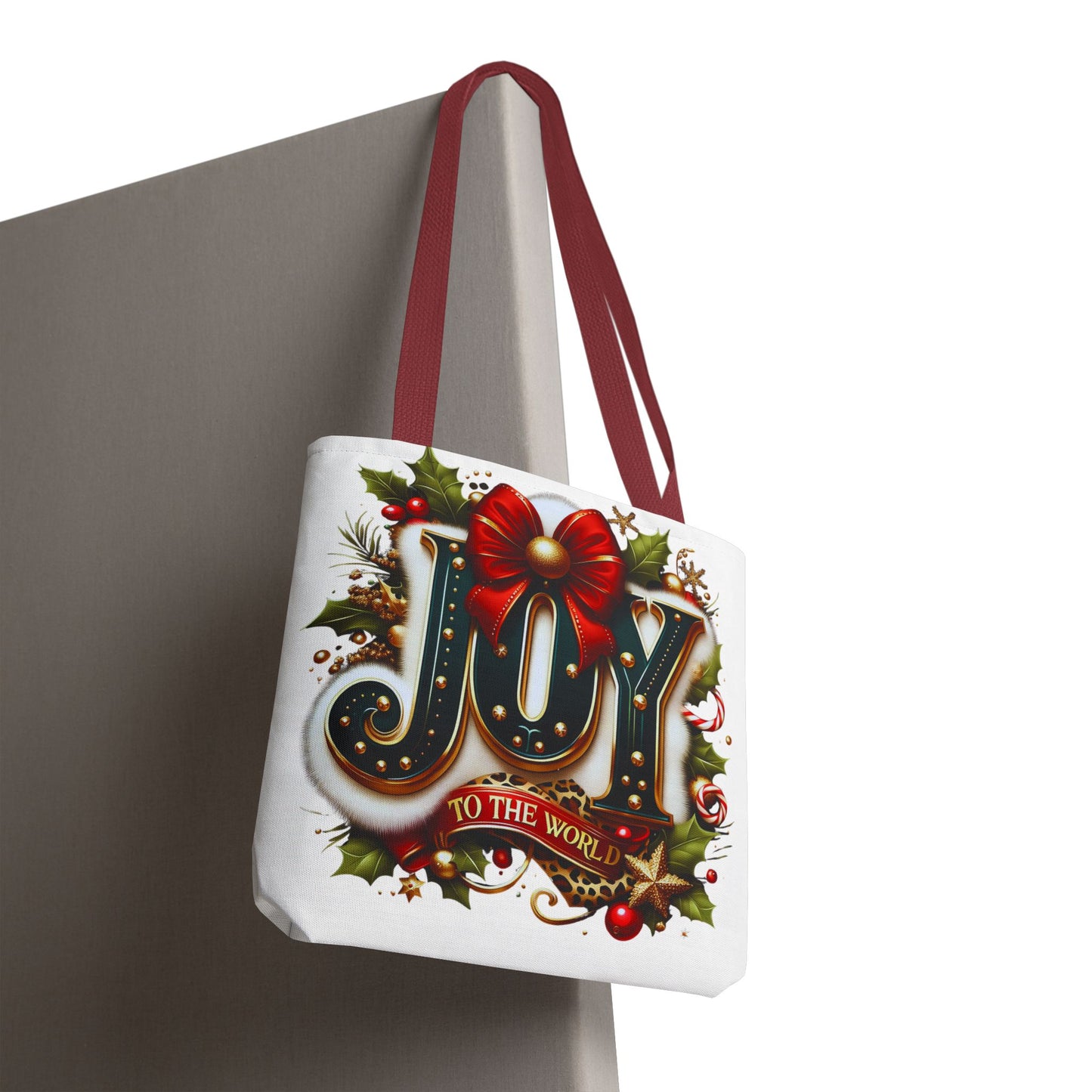 Tote Bag - Joy to the World Holiday Carryall