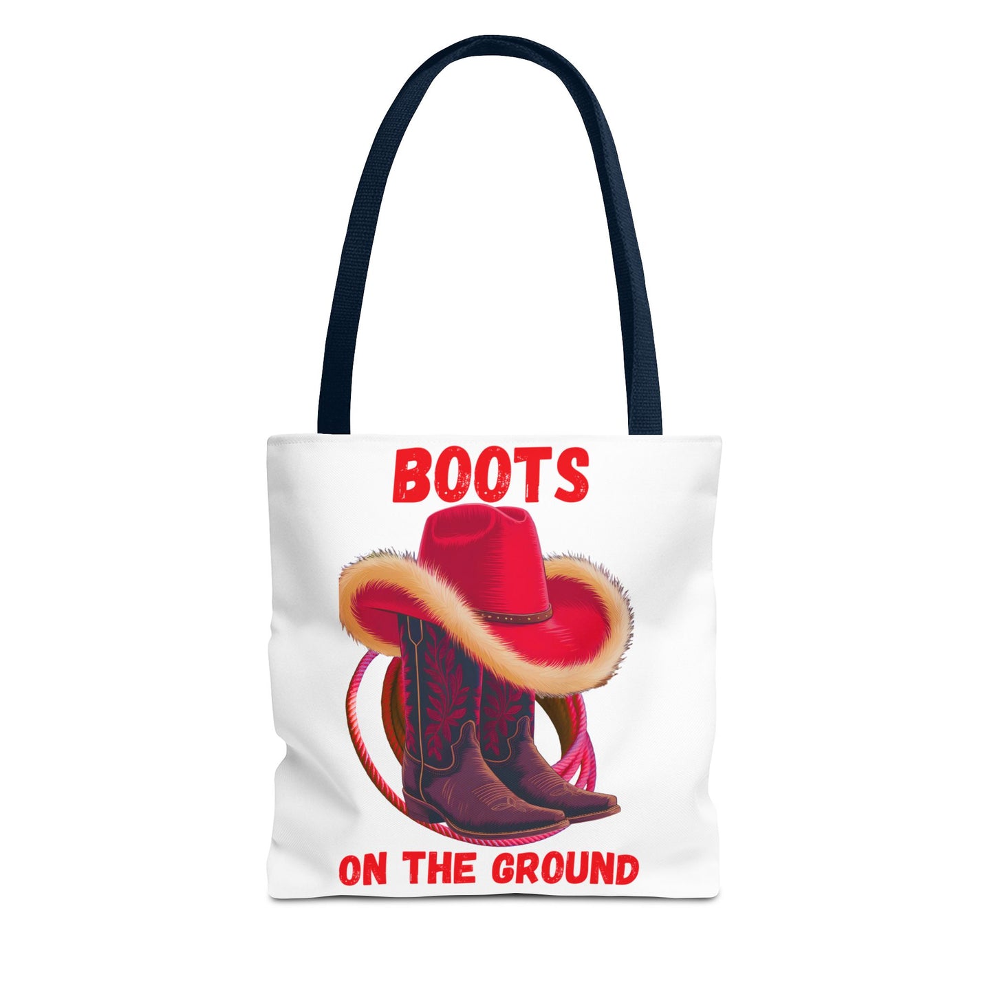 Boots on the Ground Tote Bag