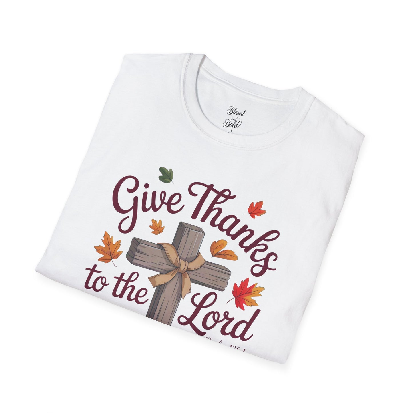 Psalm 136:1 Unisex T-Shirt