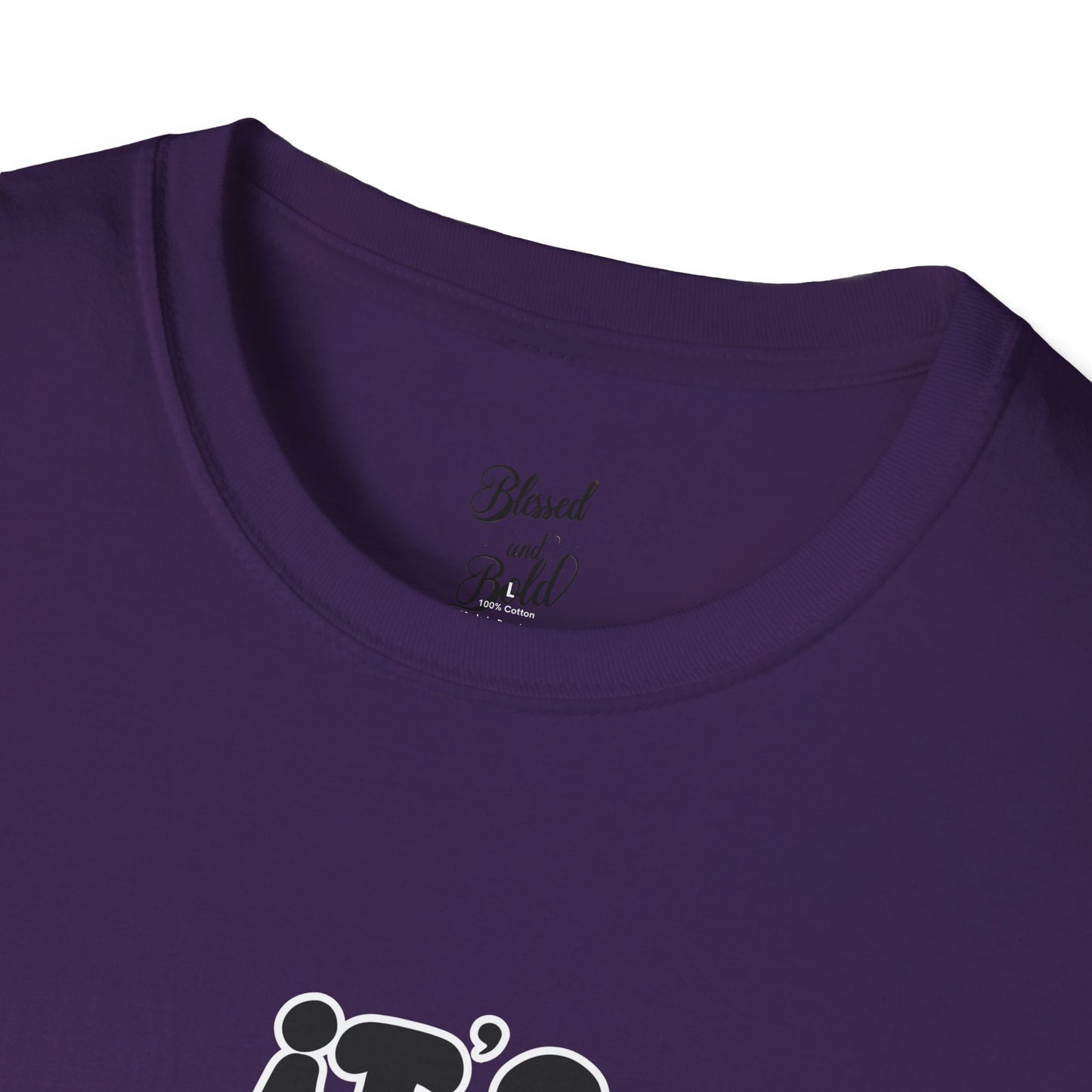 Christian Unisex T-Shirt - 'It's Never Luck, It's Always God'