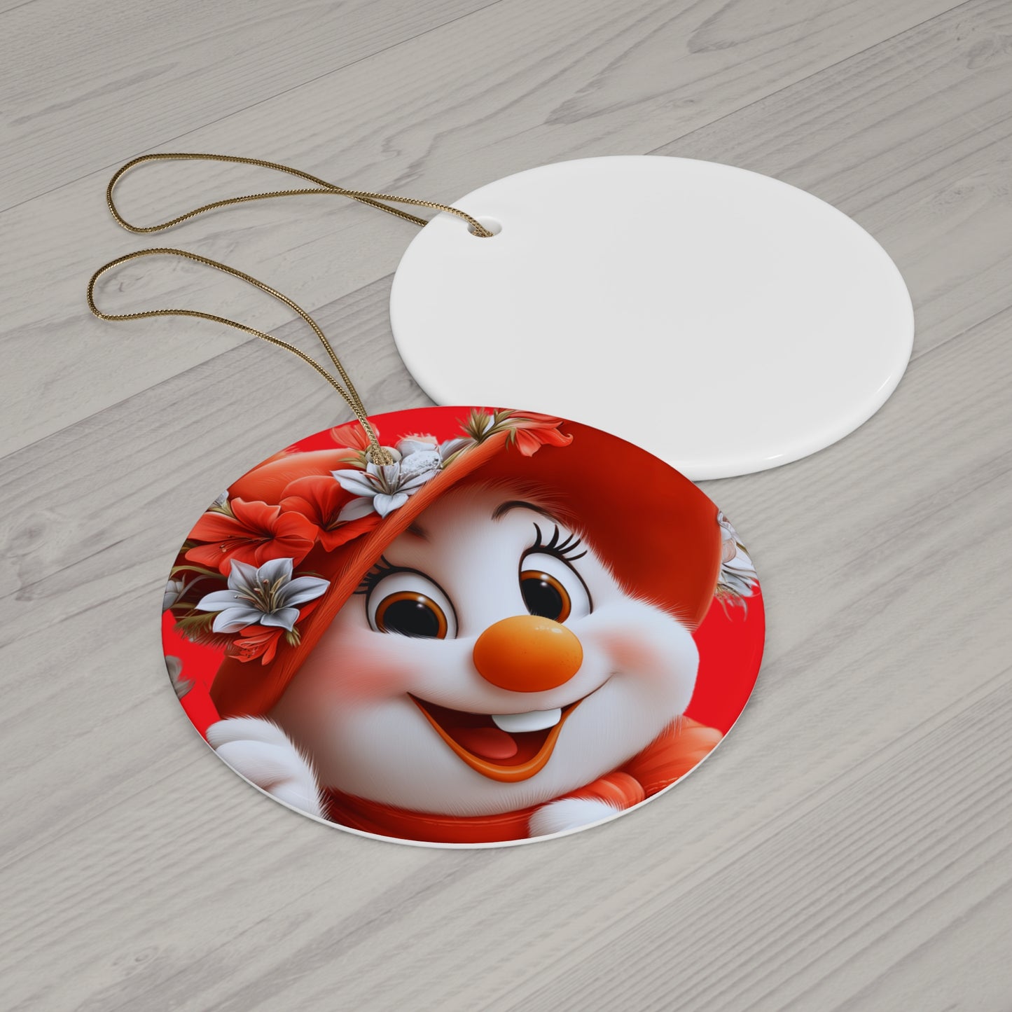 Ceramic Ornament - Snow Much Love