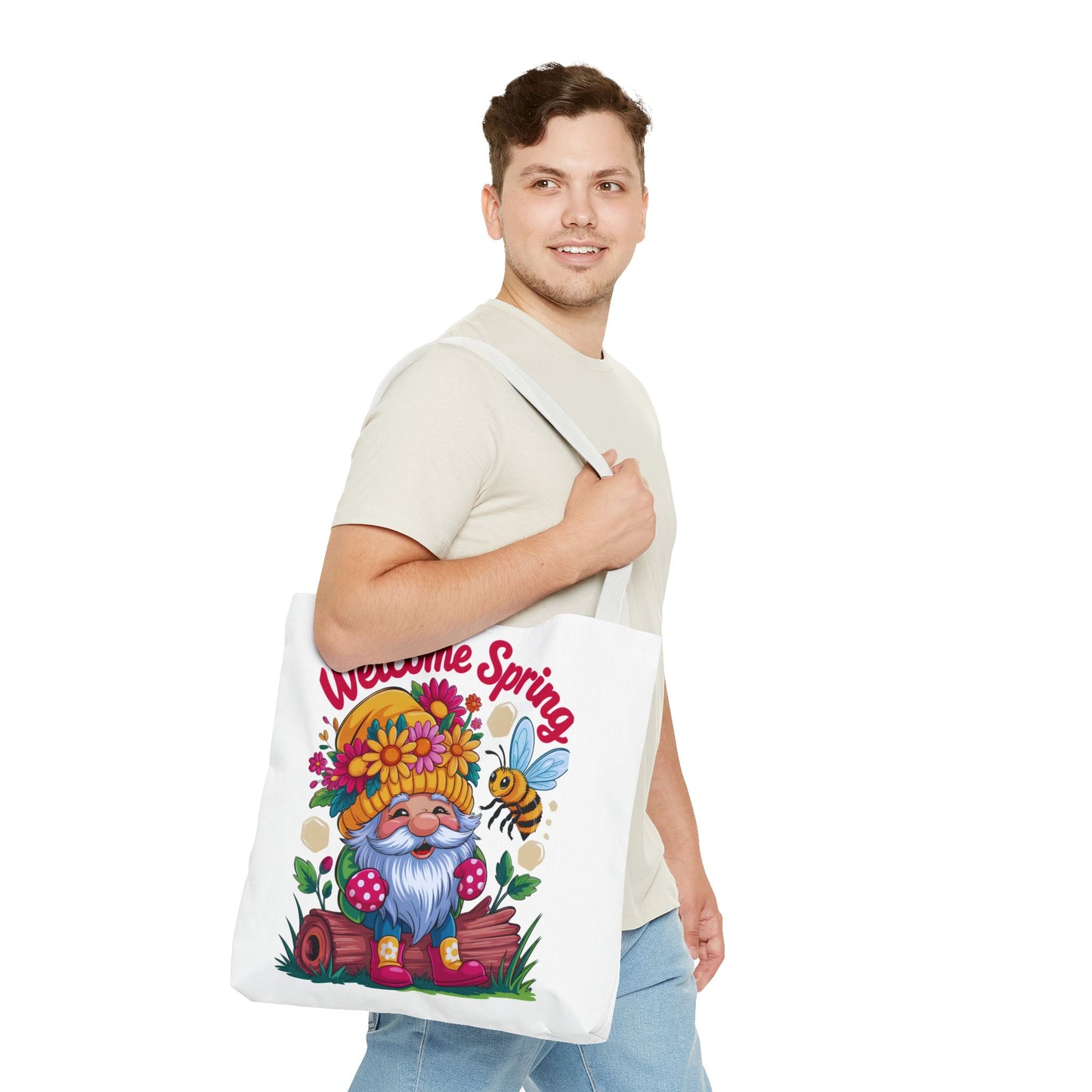 Spring Welcome Tote Bag
