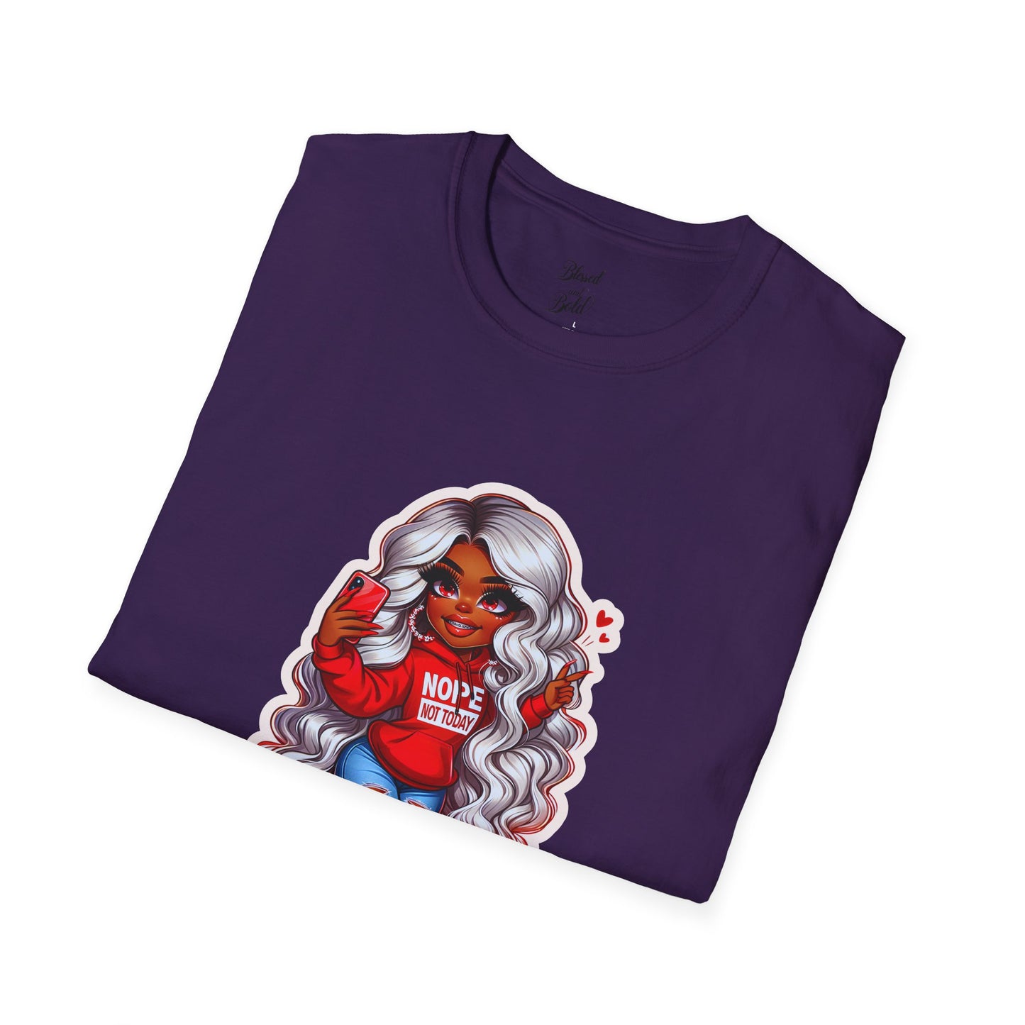 Graphic Tee - 'Nope Not Today' Design