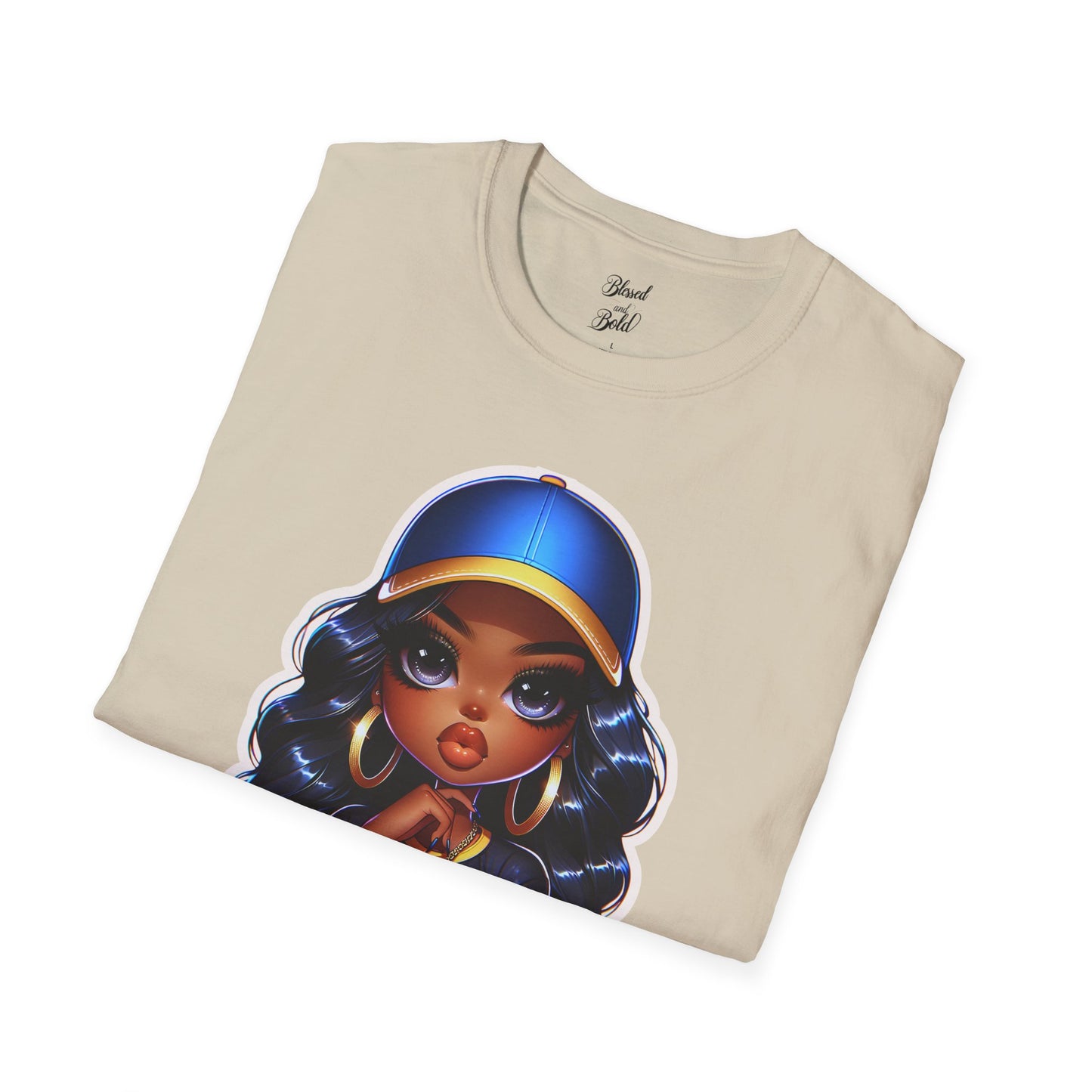 Graphic Tee: Bold & Beautiful Game Ready Glow Unisex Softstyle T-Shirt