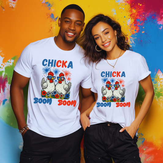 T-Shirt - CHICKA BOOM BOOM Design