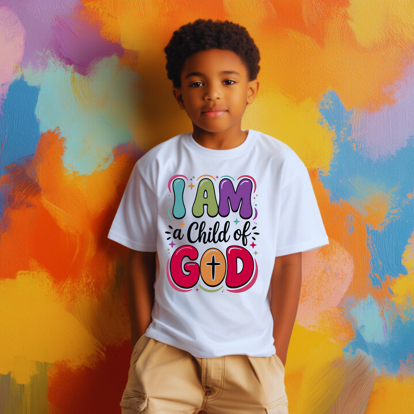 Kids Tee - I Am a Child of God