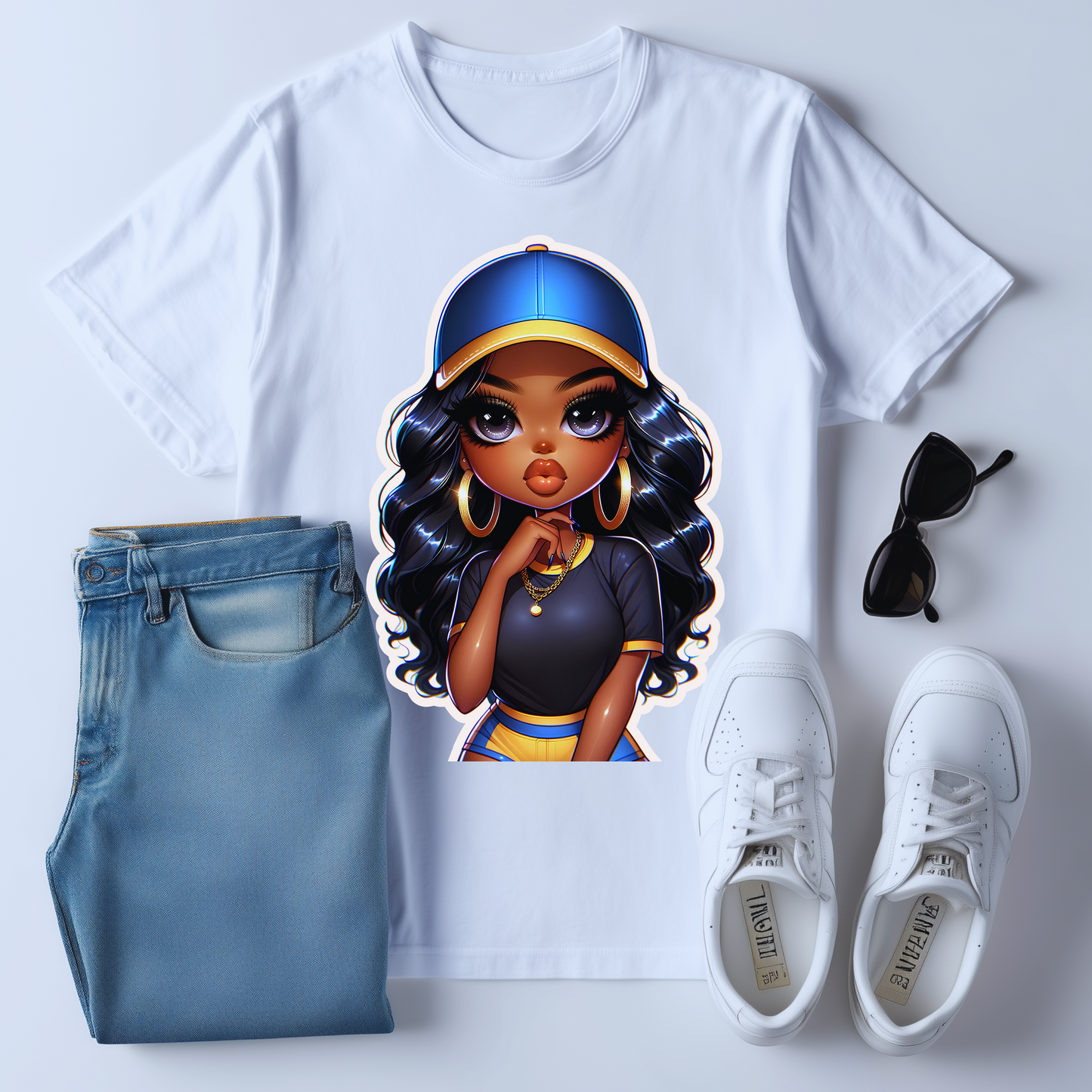 Graphic Tee: Bold & Beautiful Game Ready Glow Unisex Softstyle T-Shirt