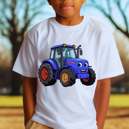 Toddler Tee Tractor Buddy on the Move 🚜💙
