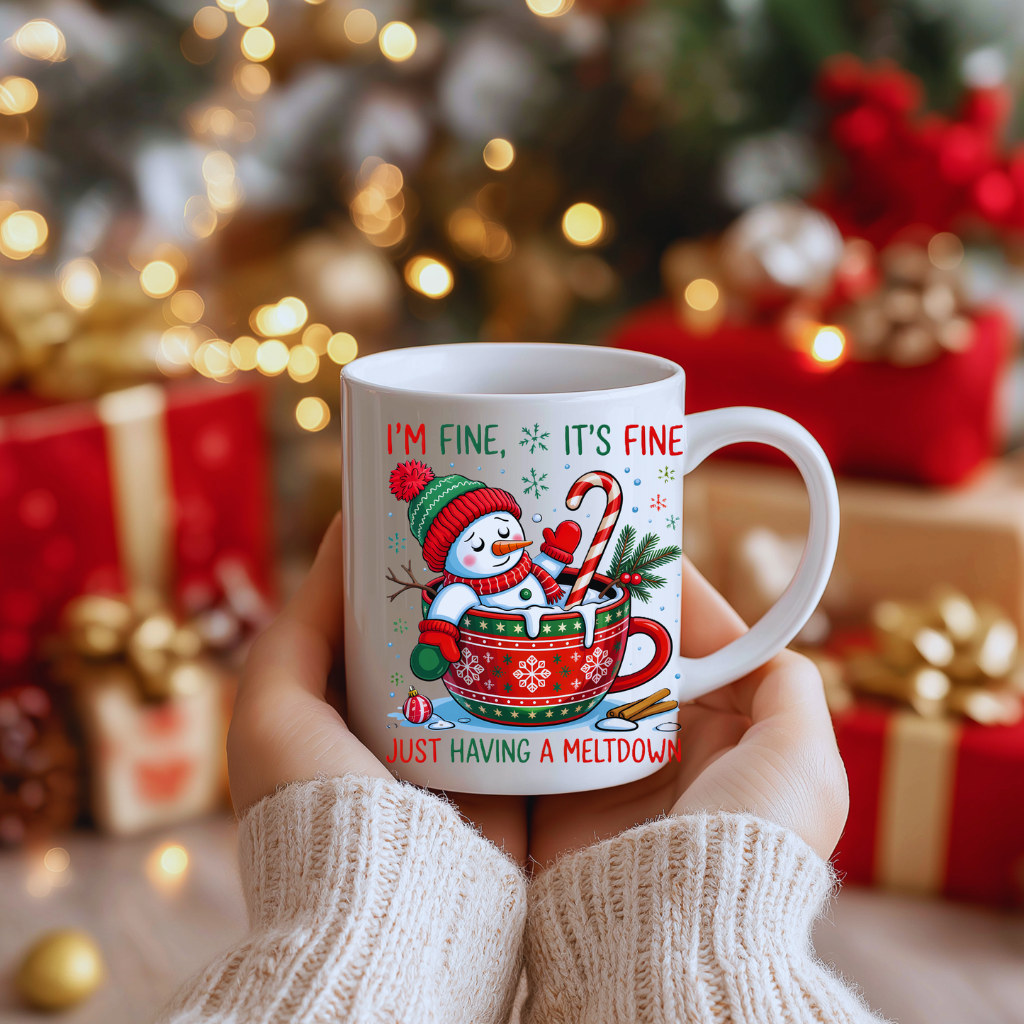 Mug - Fueled by Hot Cocoa Ceramic Mug (11oz, 15oz)
