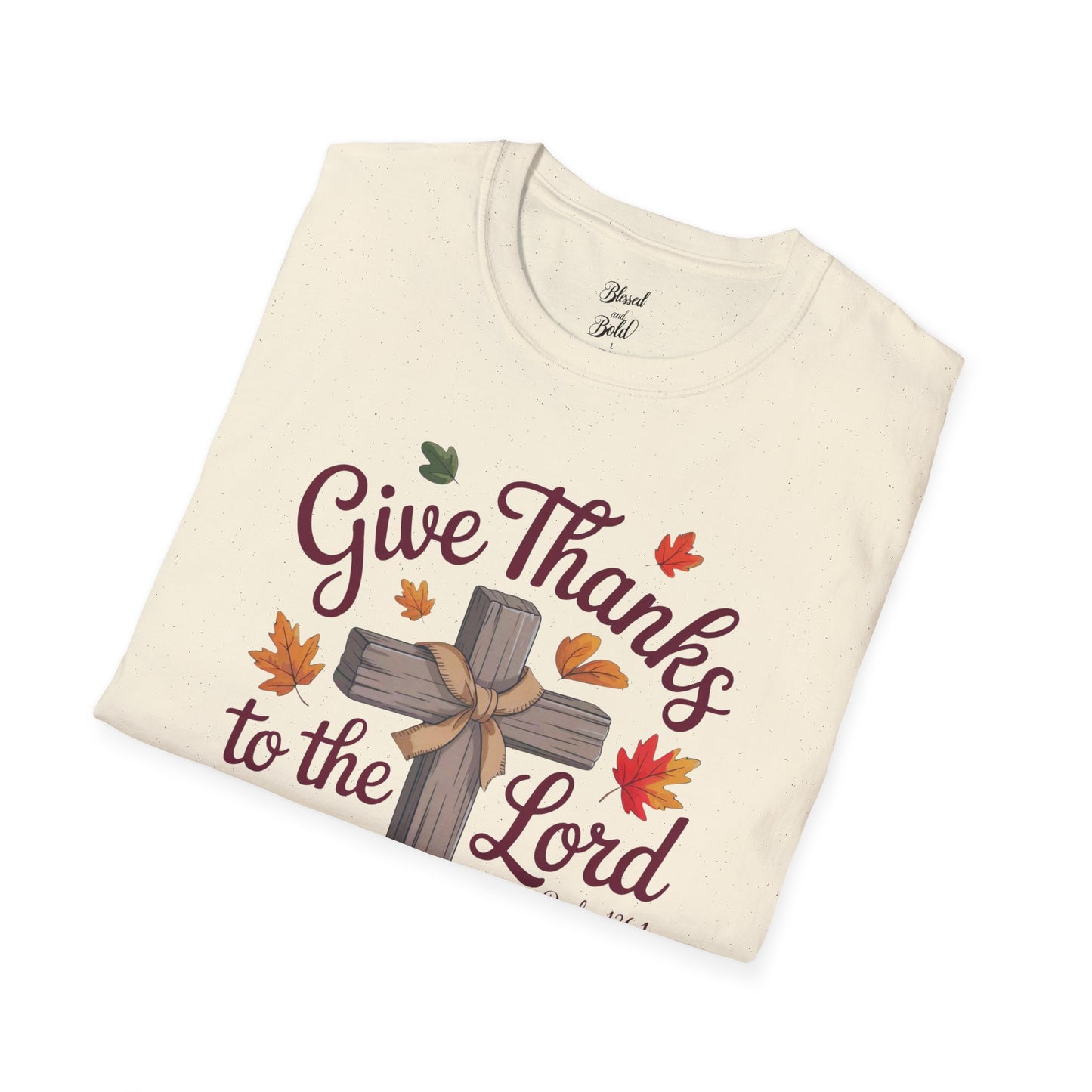 Psalm 136:1 Unisex T-Shirt