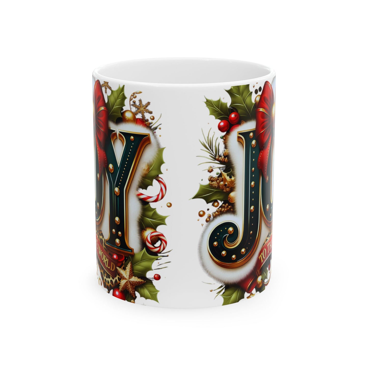 Mug - Joy to the World, Christmas Holiday Gift Idea