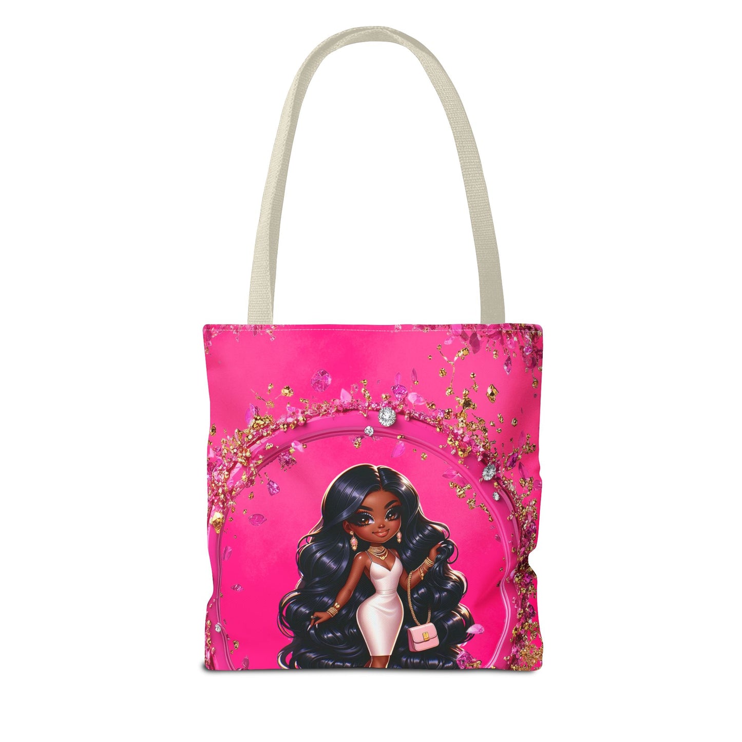 Faith Hustle Tote Bag - Inspirational Motivational Design