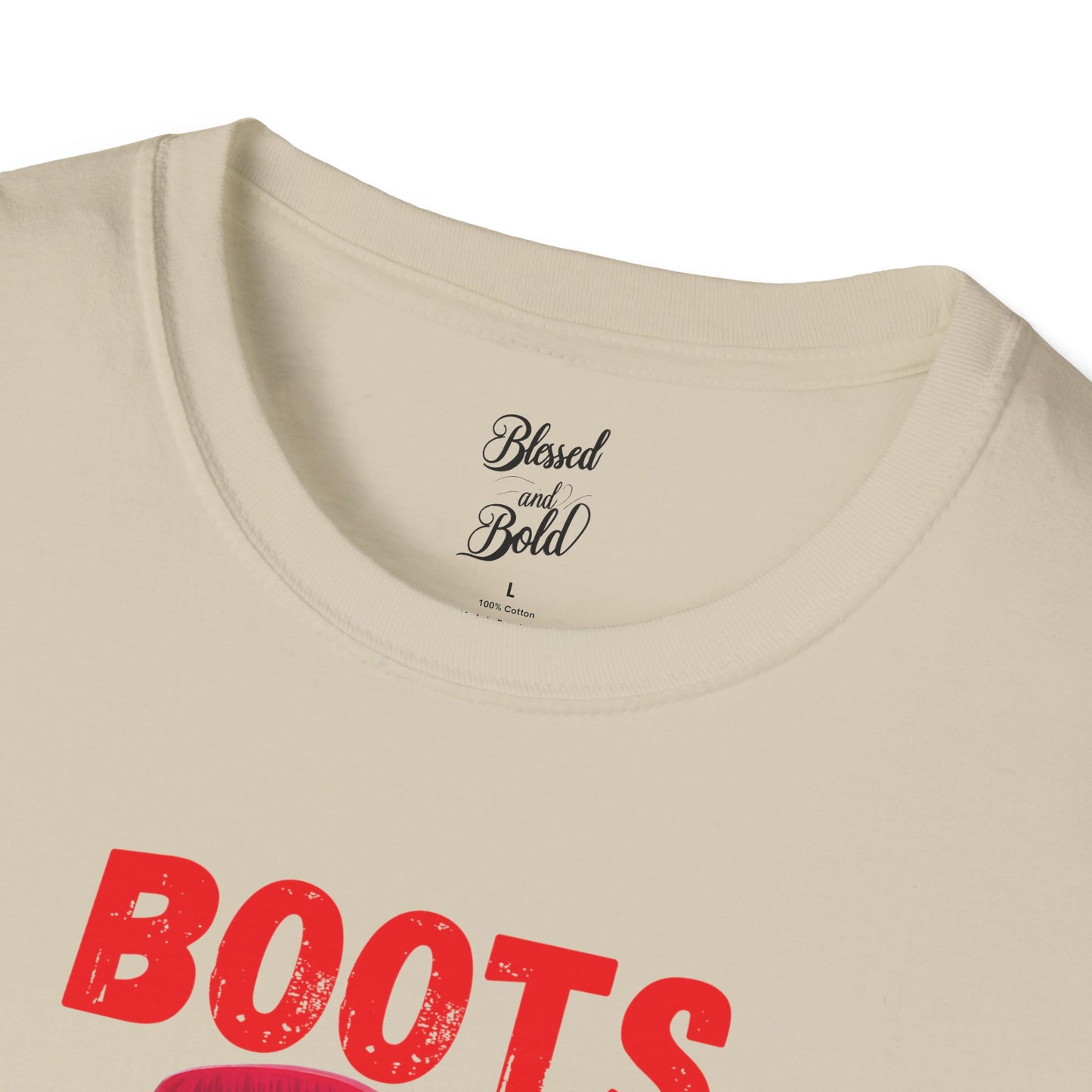Unisex T-Shirt - BOOTS ON THE GROUND Design