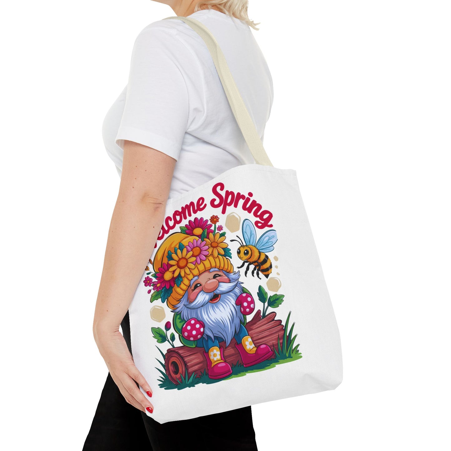 Spring Welcome Tote Bag