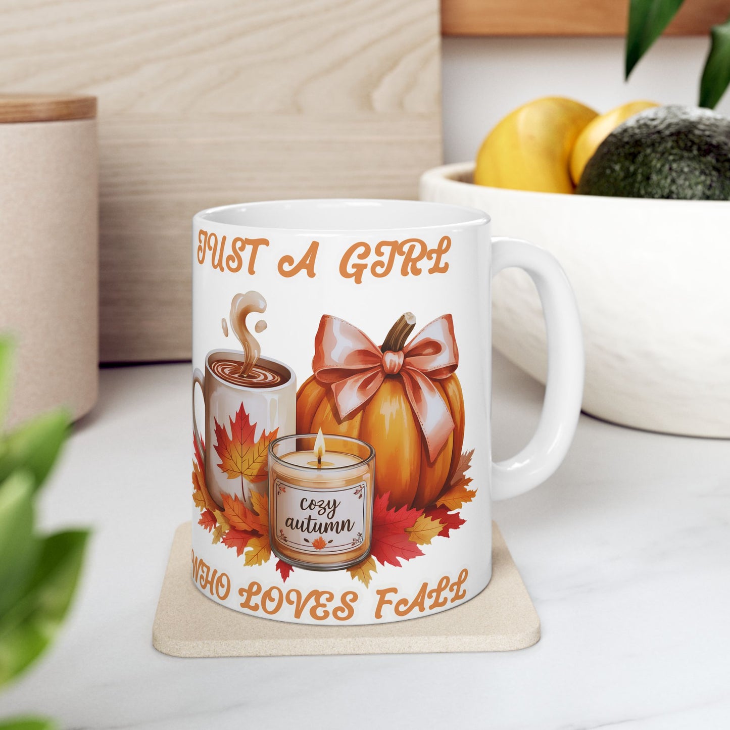 Mug Just a Girl Who Loves Fall 11oz/15oz