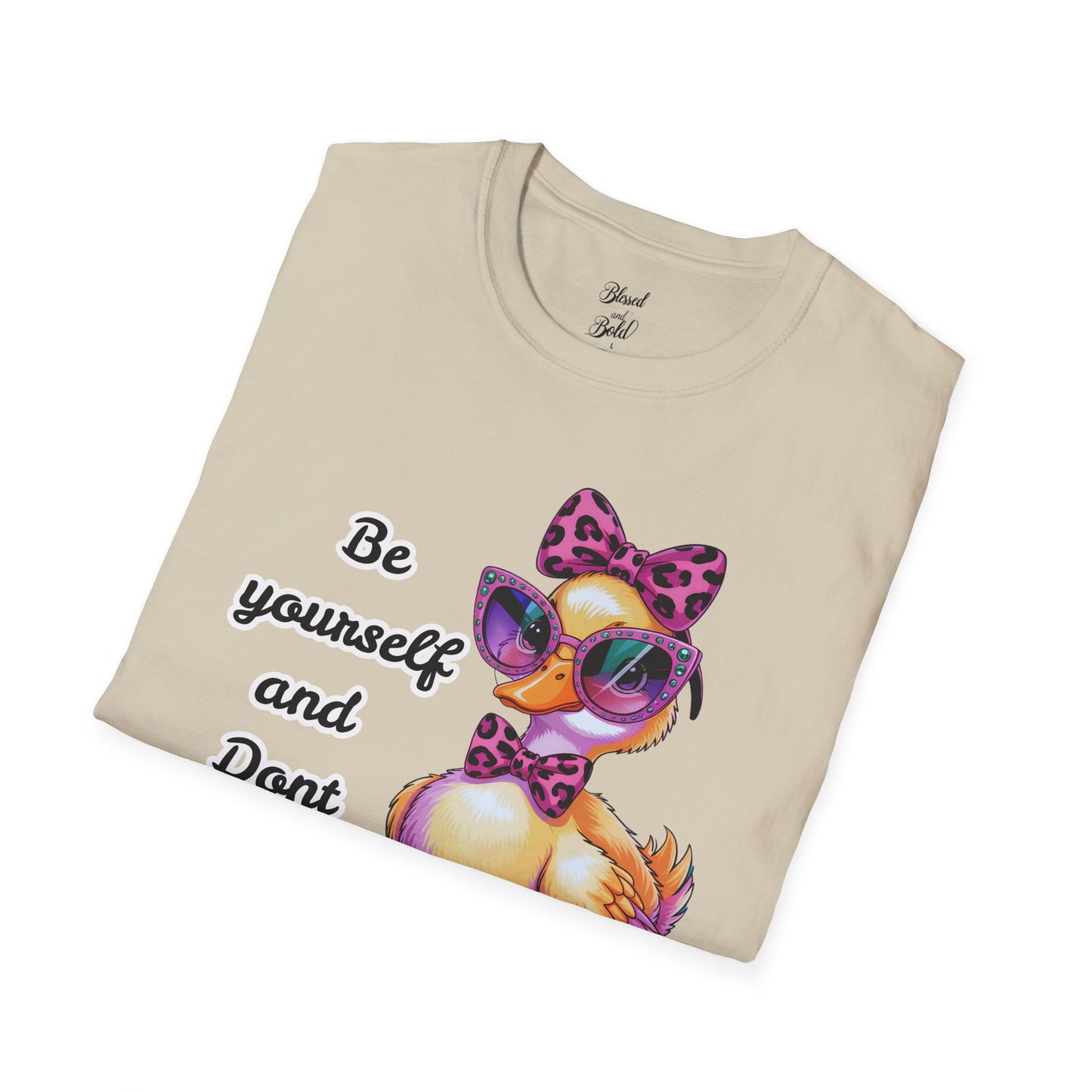 Be Yourself Unisex T-Shirt - Inspirational Quote Design