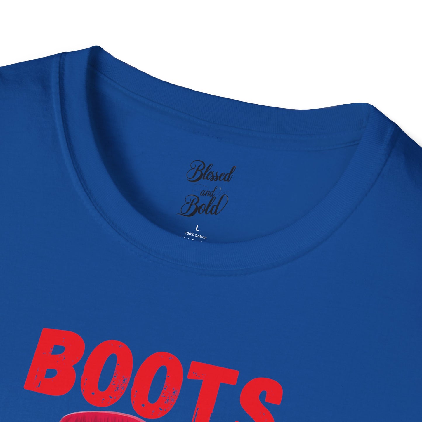 Unisex T-Shirt - BOOTS ON THE GROUND Design
