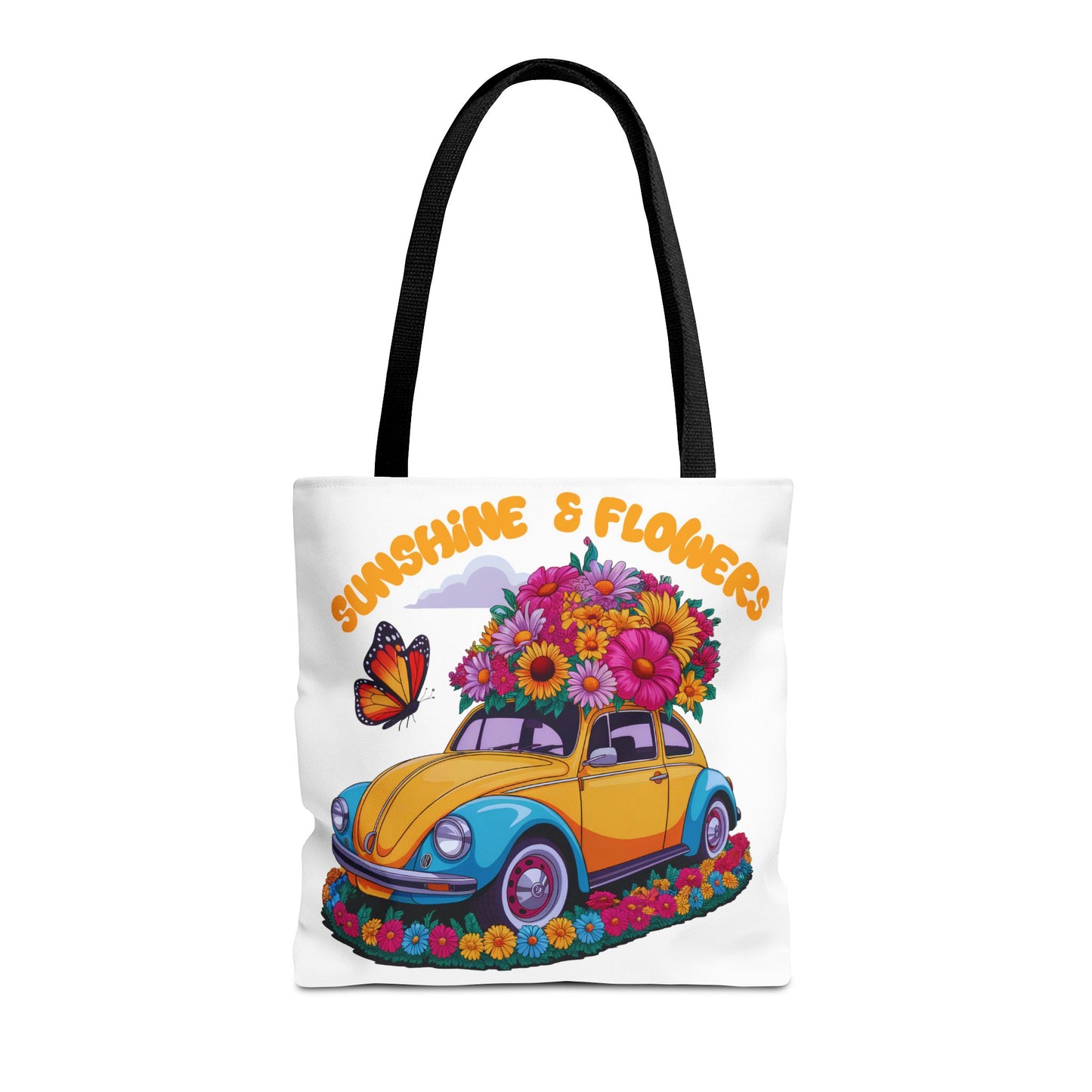Sunshine & Flowers Tote Bag