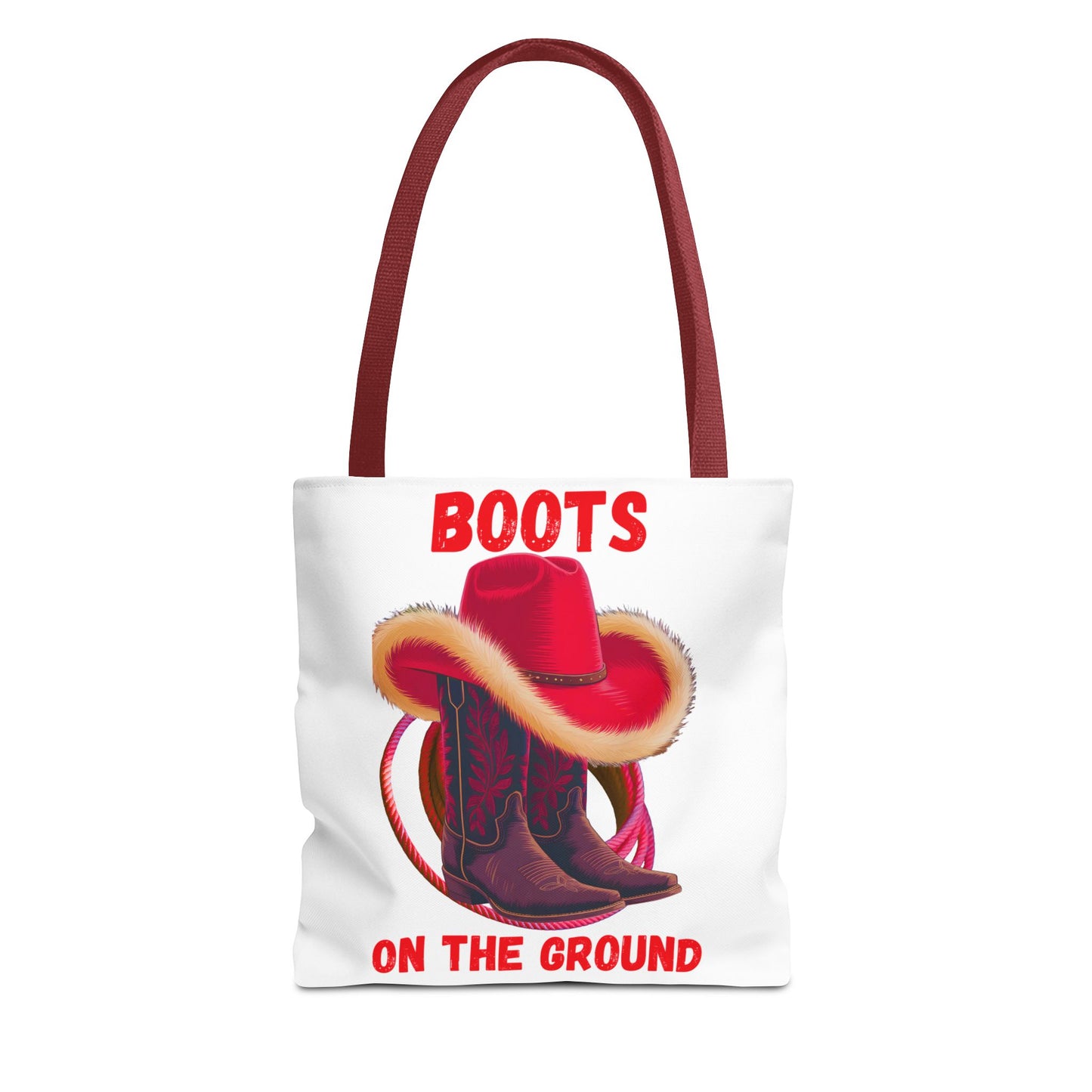 Boots on the Ground Tote Bag